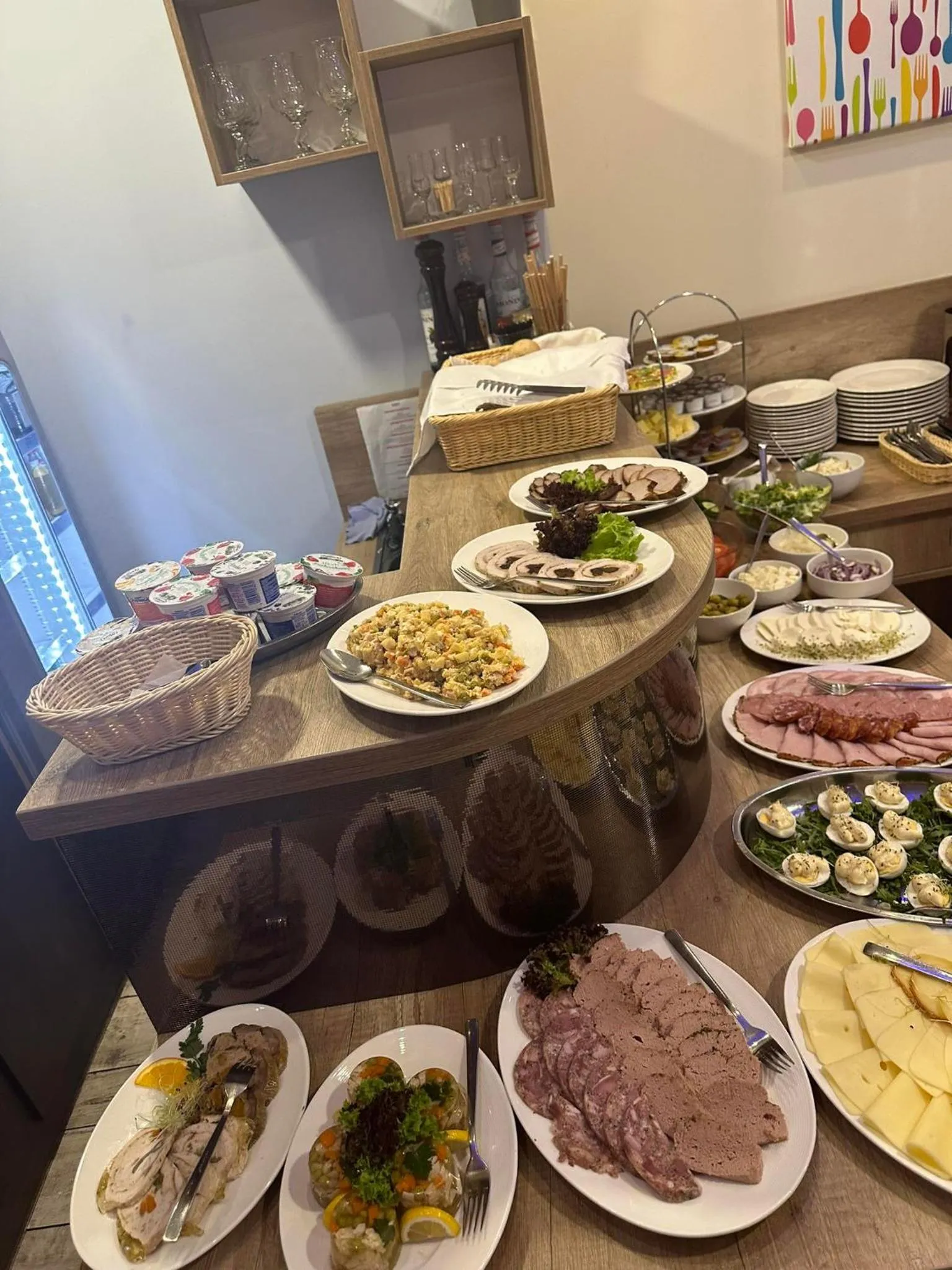 Breakfast in Hotel Cykada