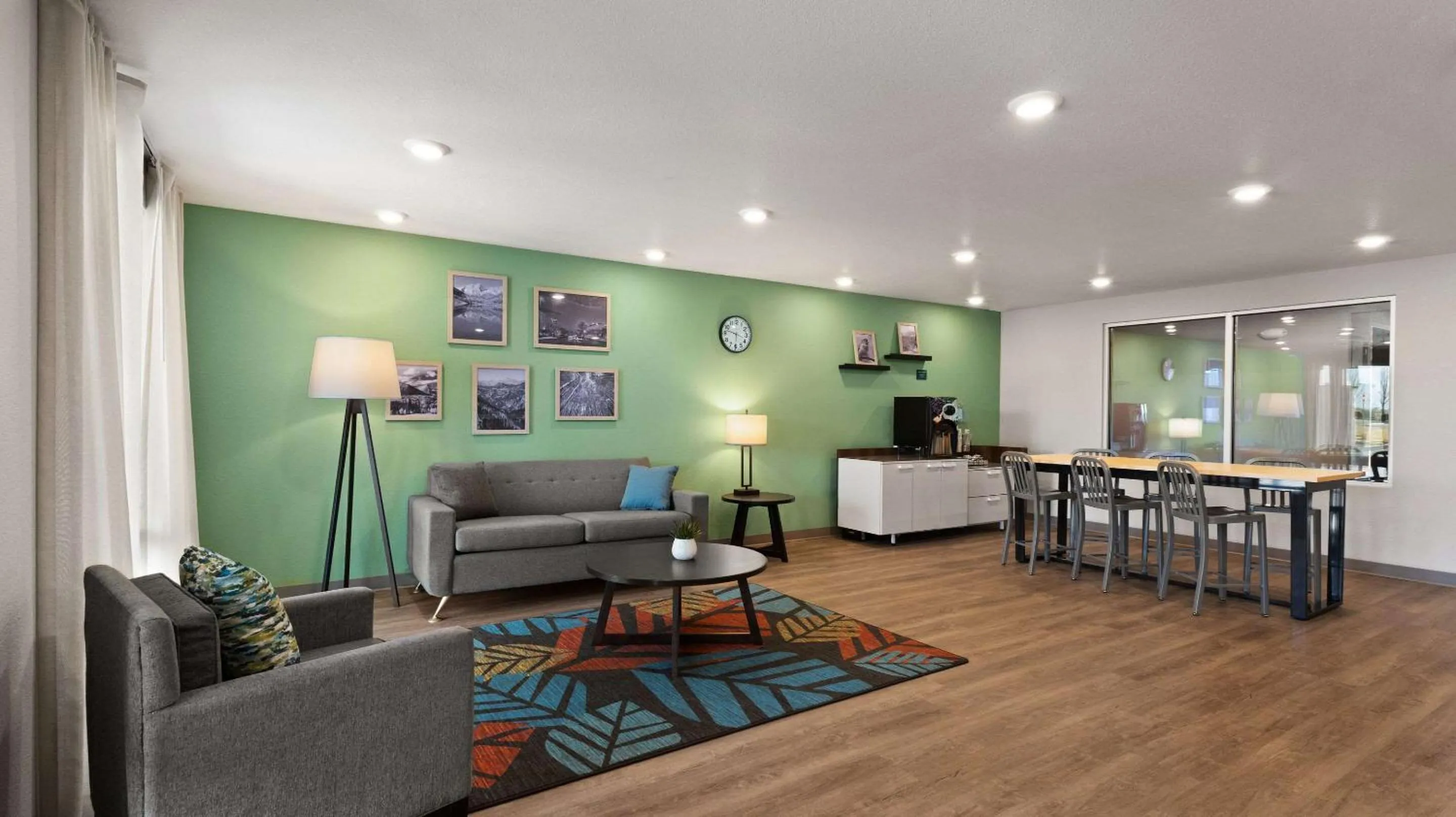 Lobby or reception in WoodSpring Suites Greeley