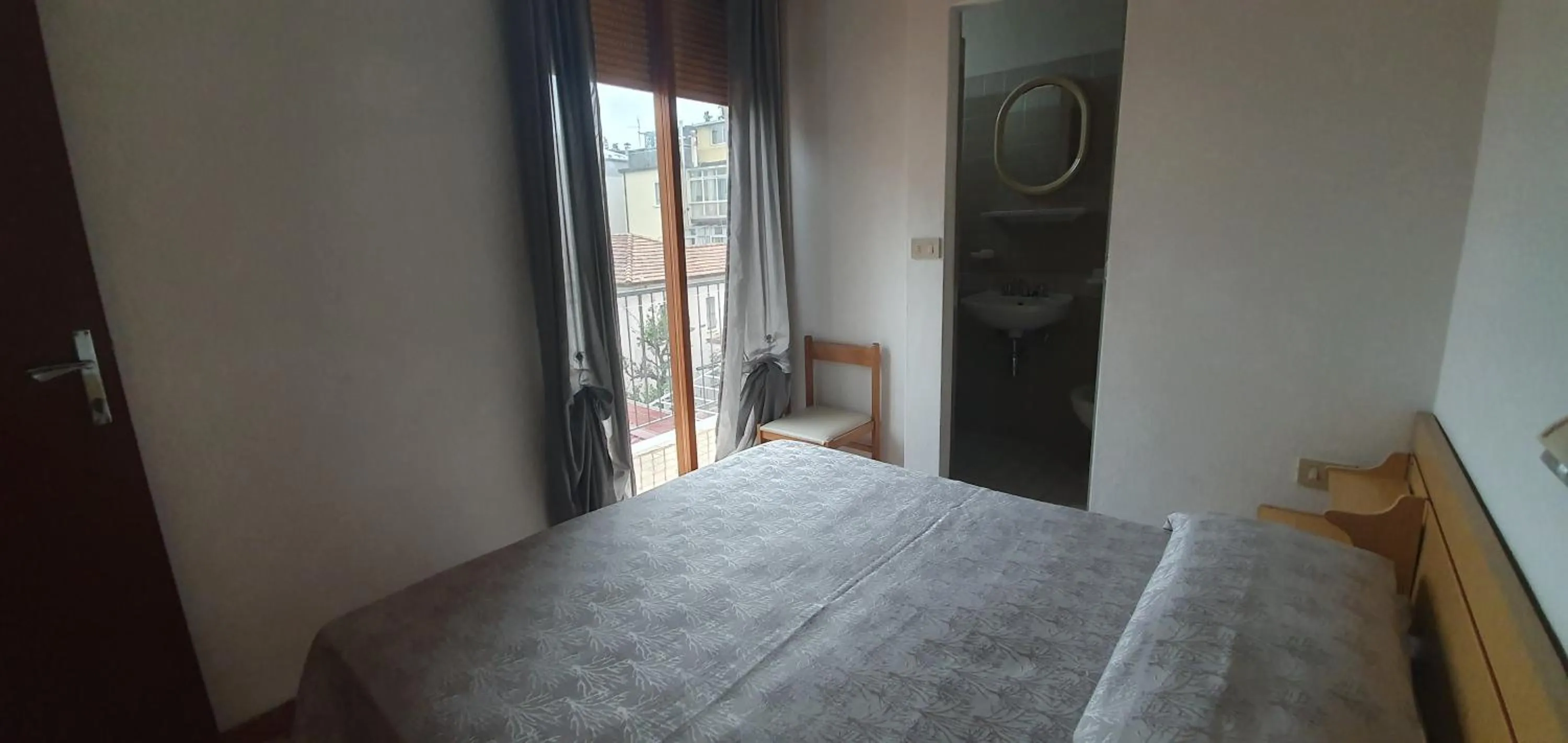 Bed in Hotel Eleonora