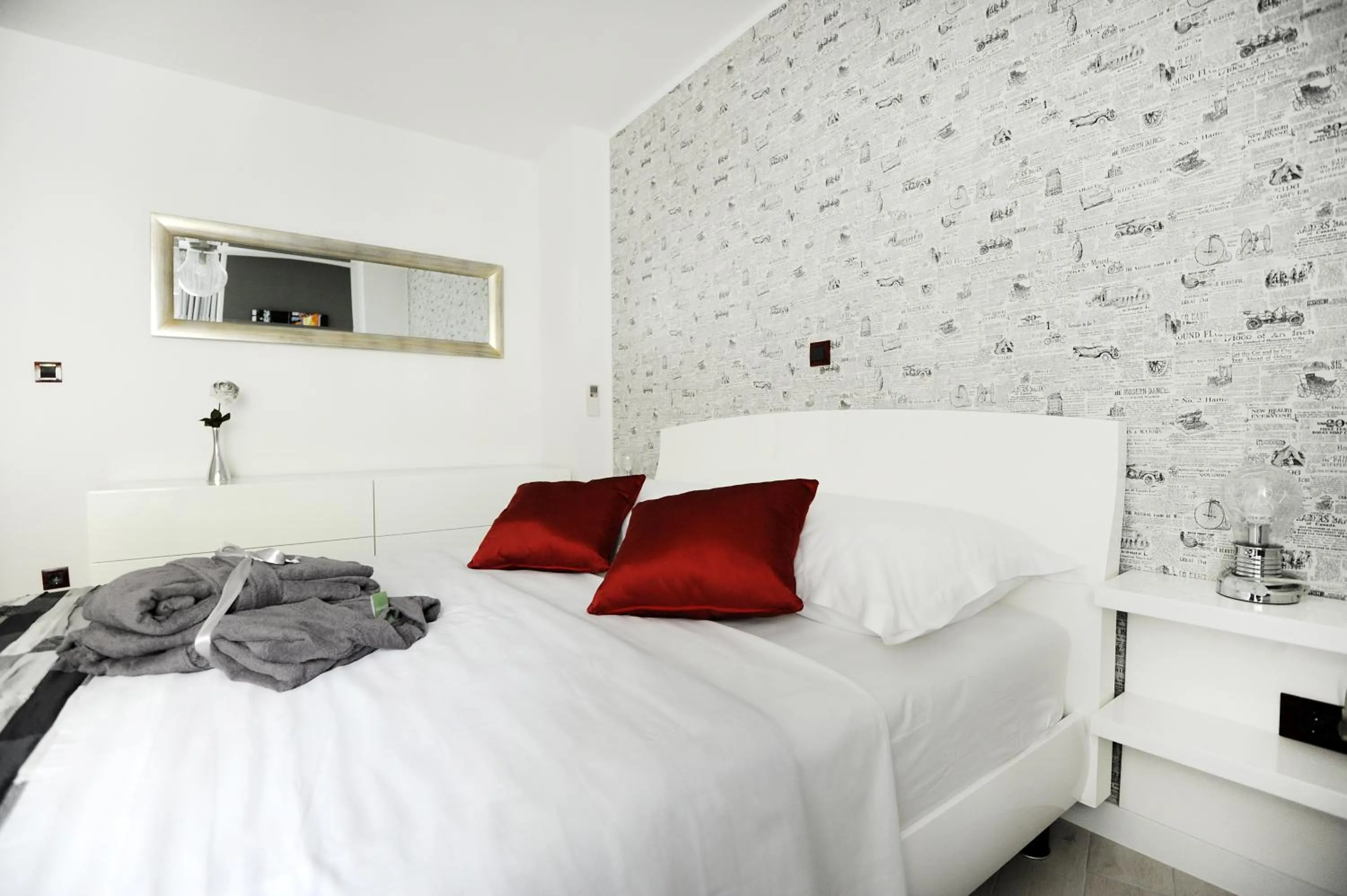 Bed in Feel Good Penthouse With Jacuzzi