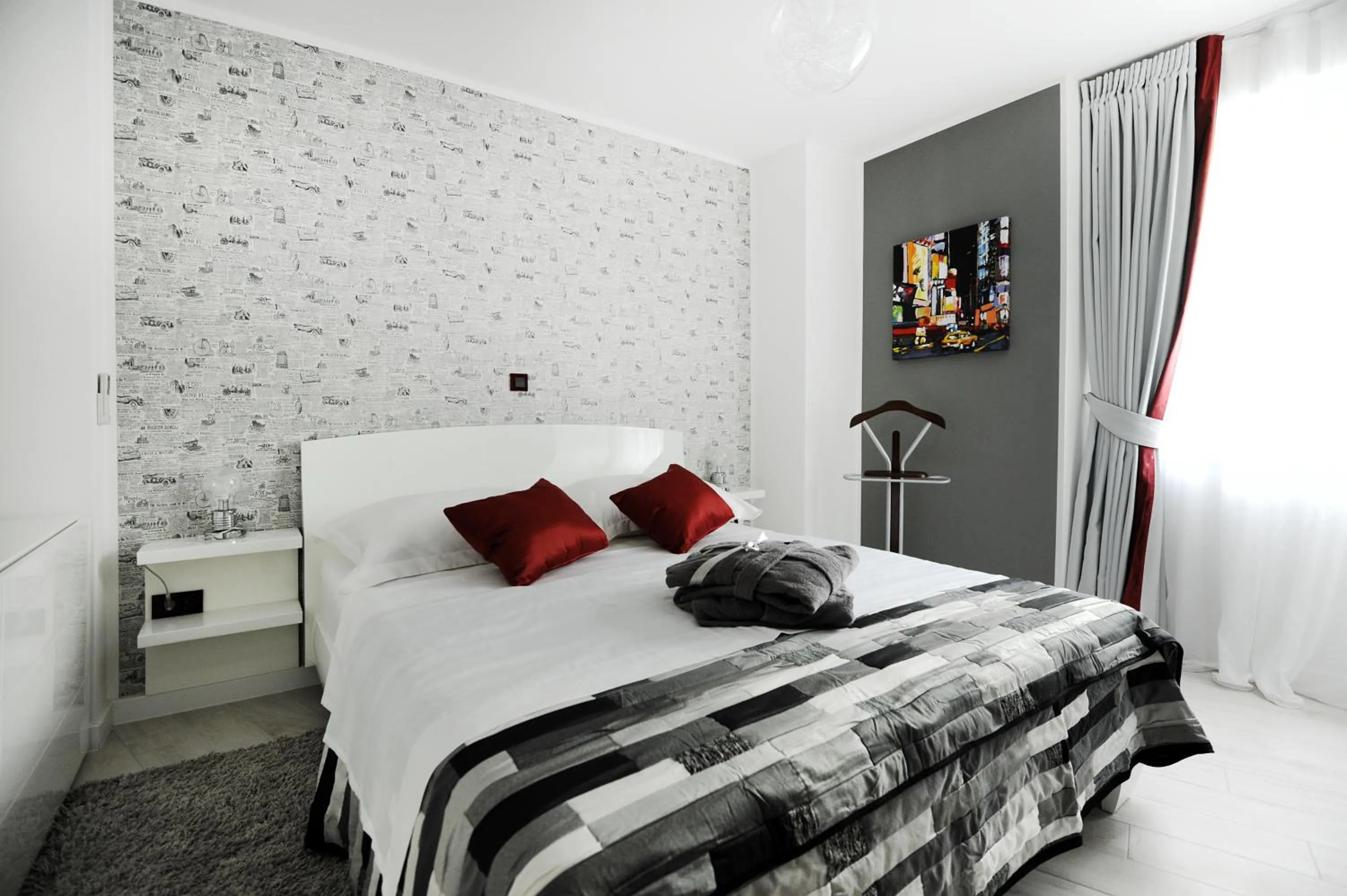 Bed in Feel Good Penthouse With Jacuzzi