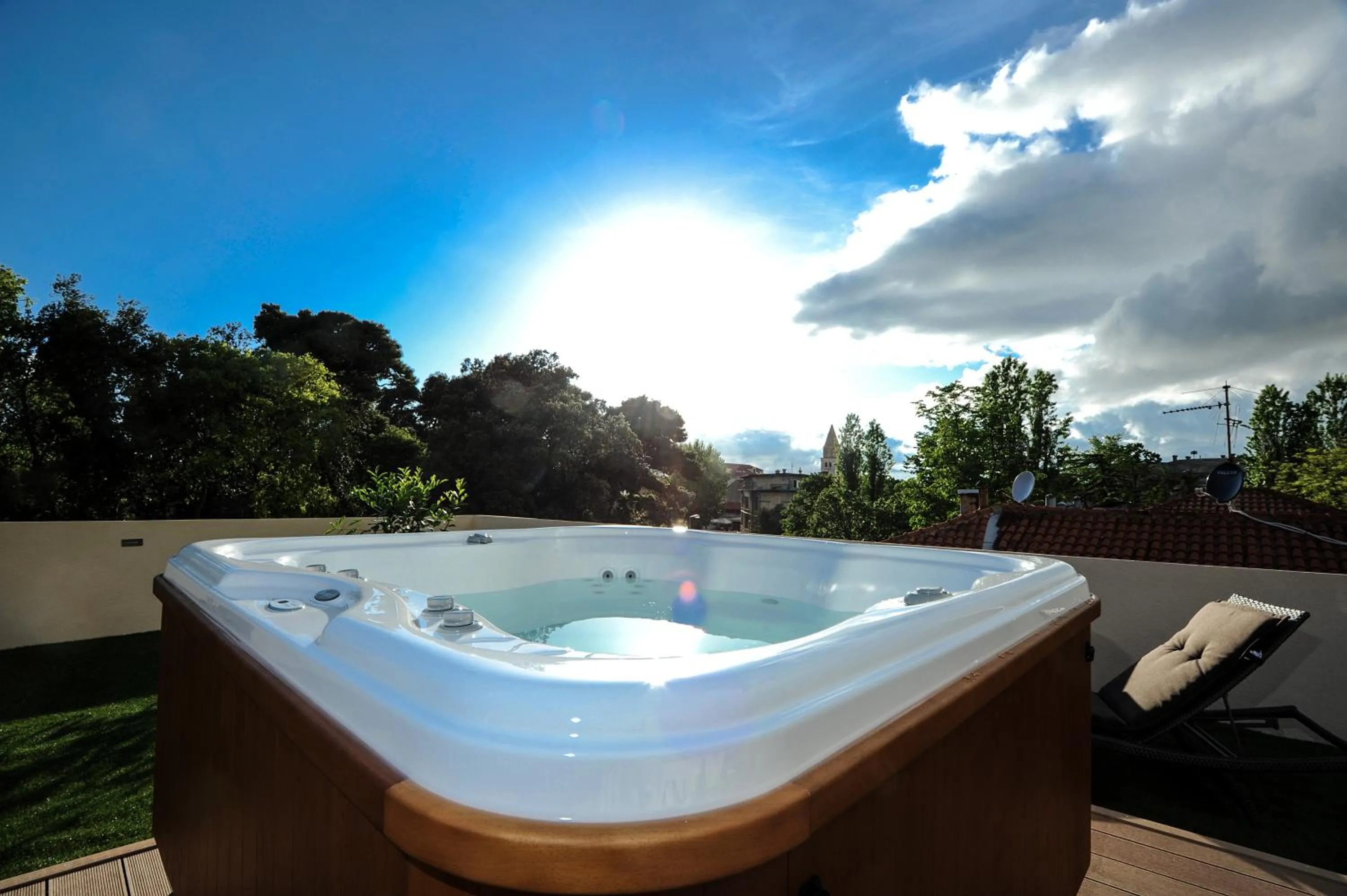 Balcony/Terrace in Feel Good Penthouse With Jacuzzi