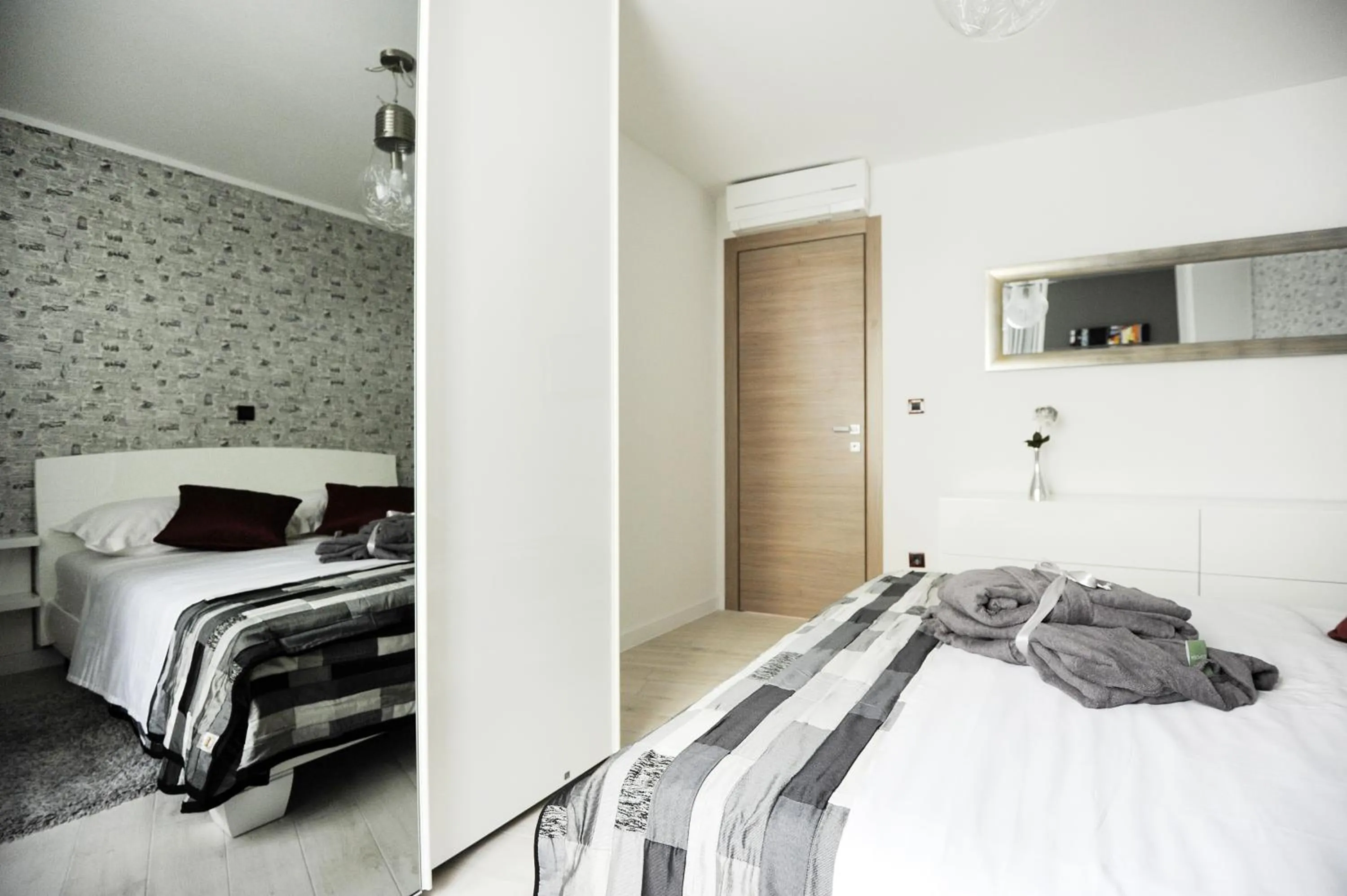 Bed in Feel Good Penthouse With Jacuzzi