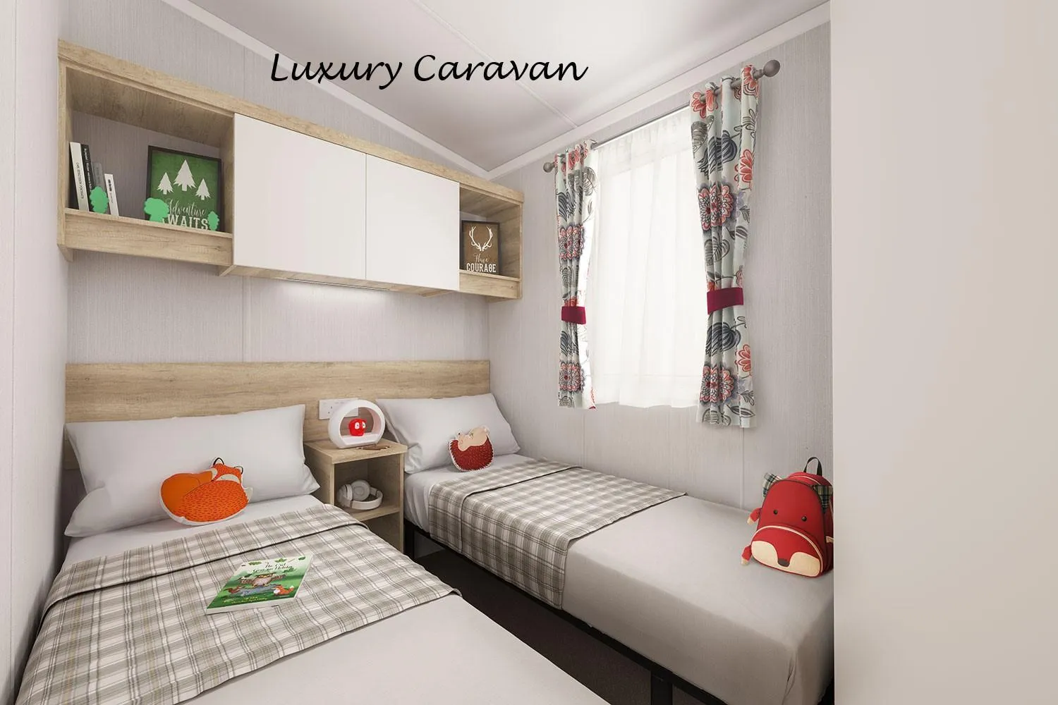 Bedroom, Bed in Inverbeg Holiday Park