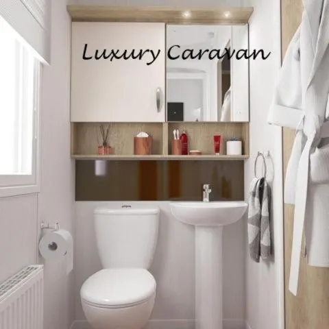 Toilet in Inverbeg Holiday Park