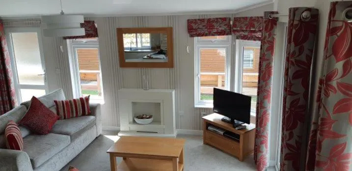 Living room in Inverbeg Holiday Park