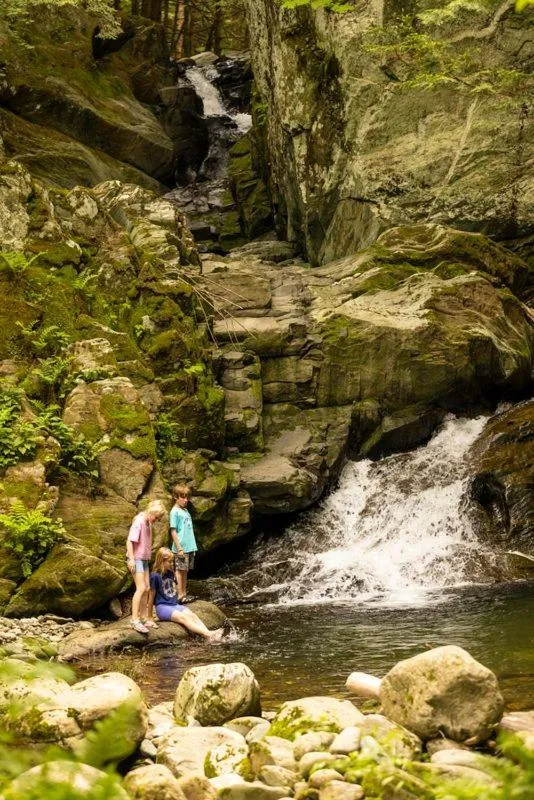 Natural landscape in Madbush Falls