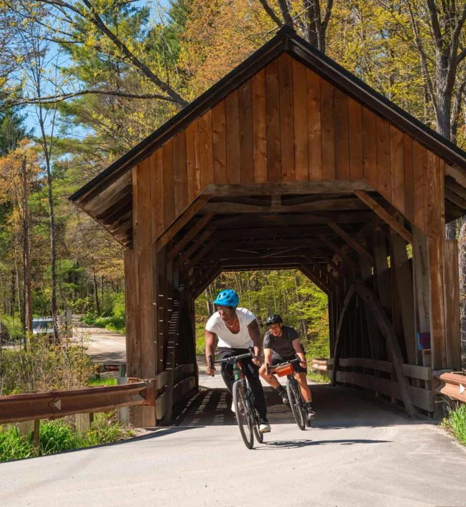 Cycling in Madbush Falls