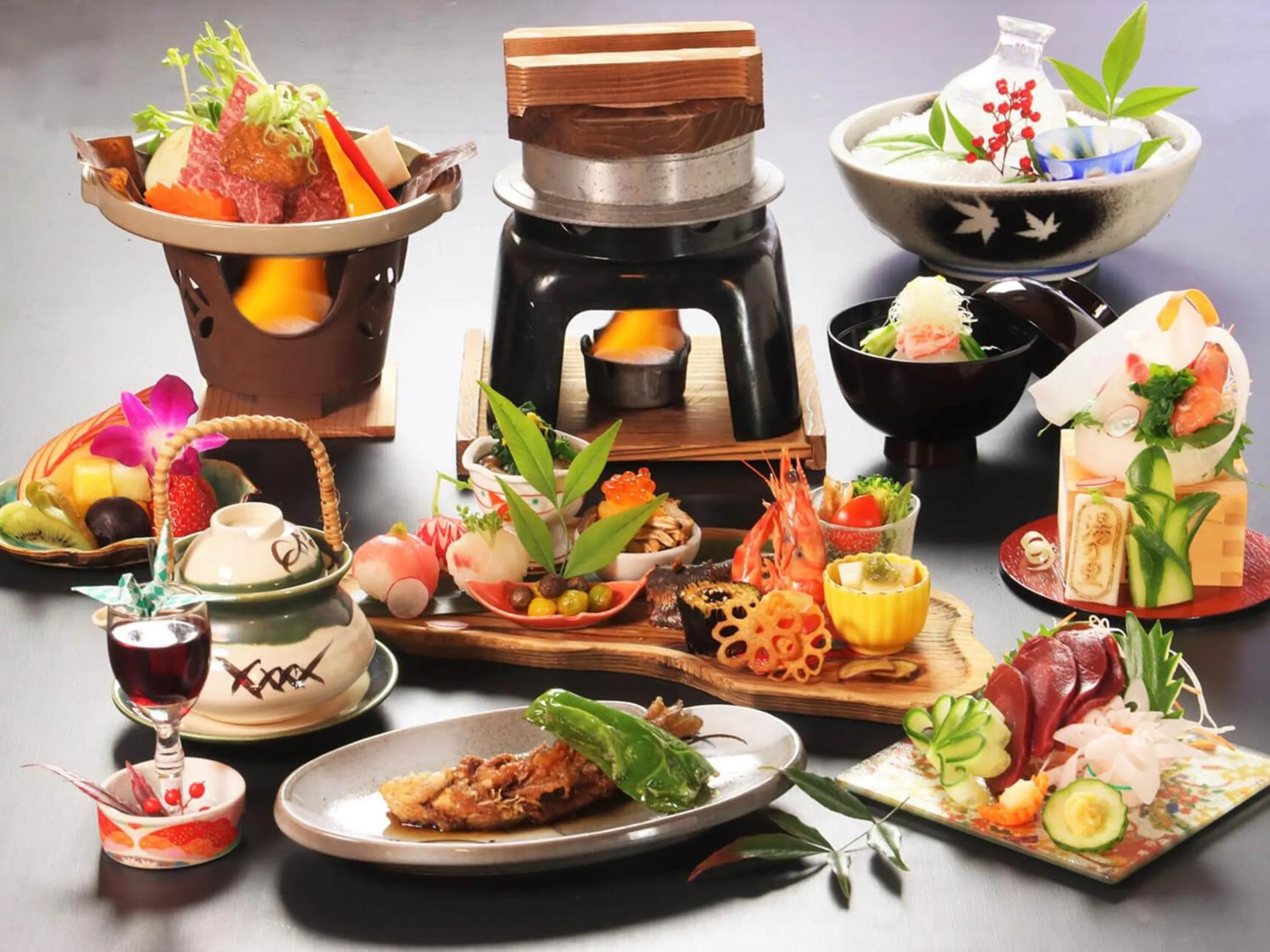 Food close-up in Oyado Yunosato