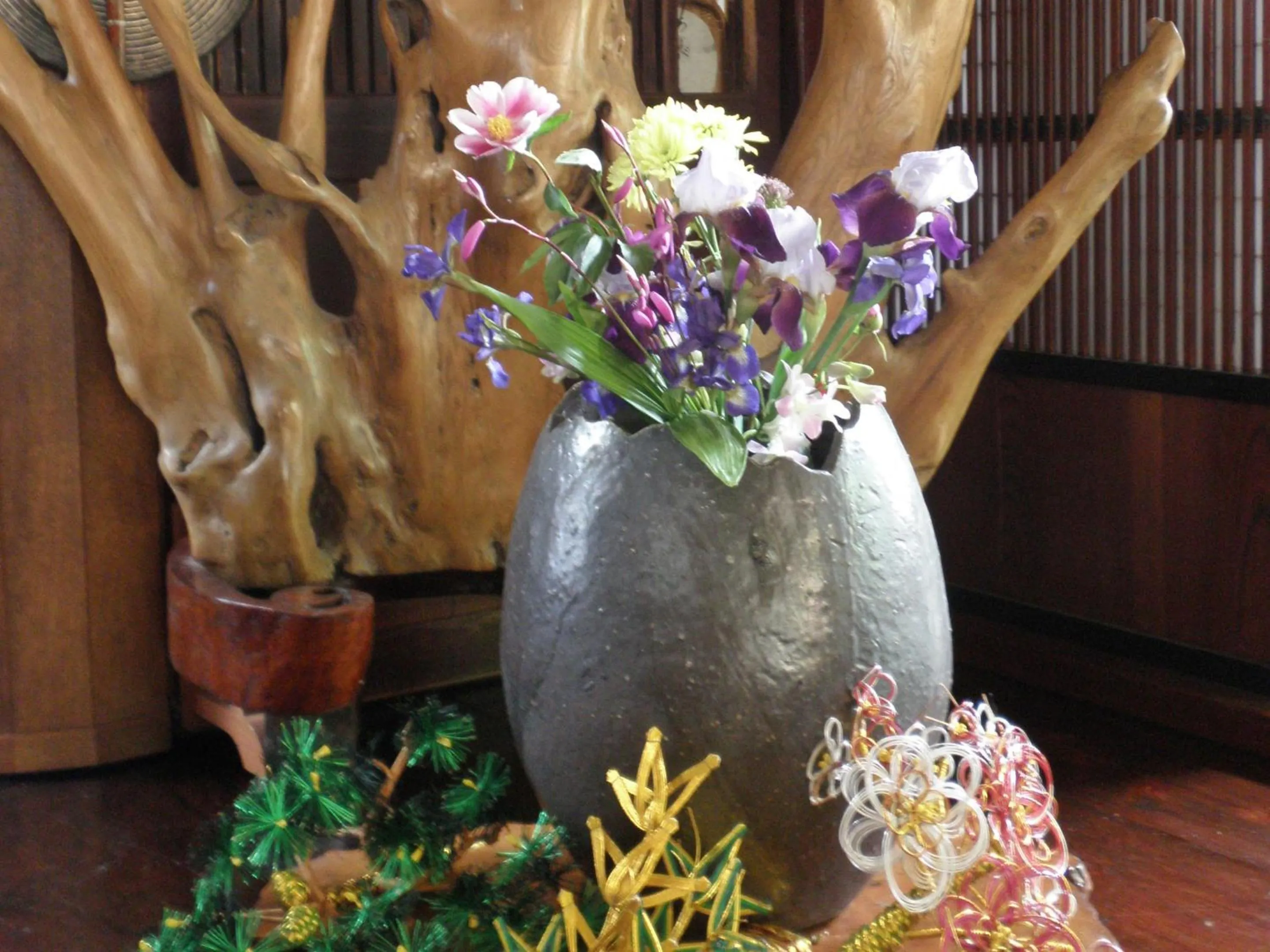 Decorative detail in Oyado Yunosato