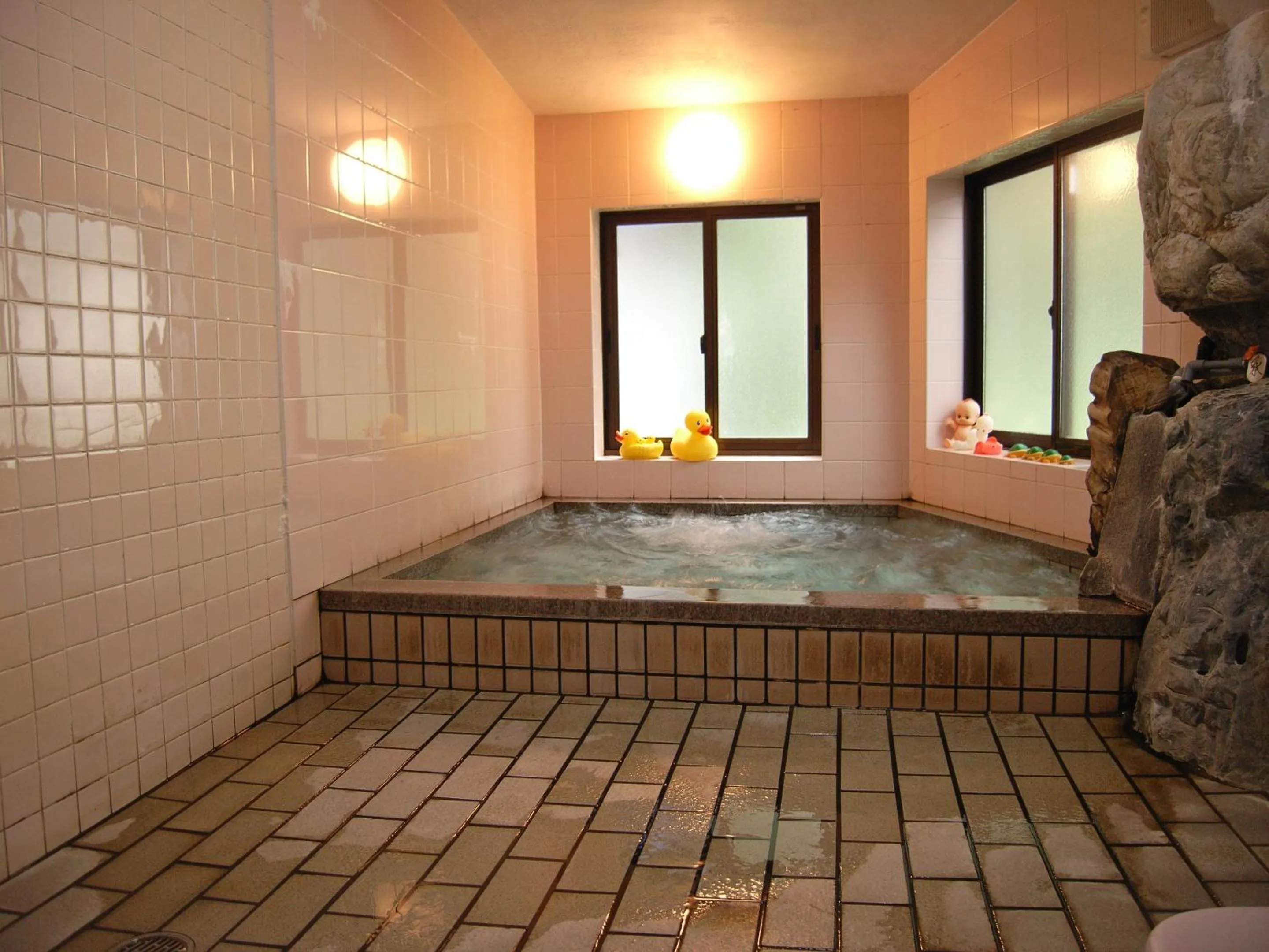 Hot Spring Bath in Oyado Yunosato