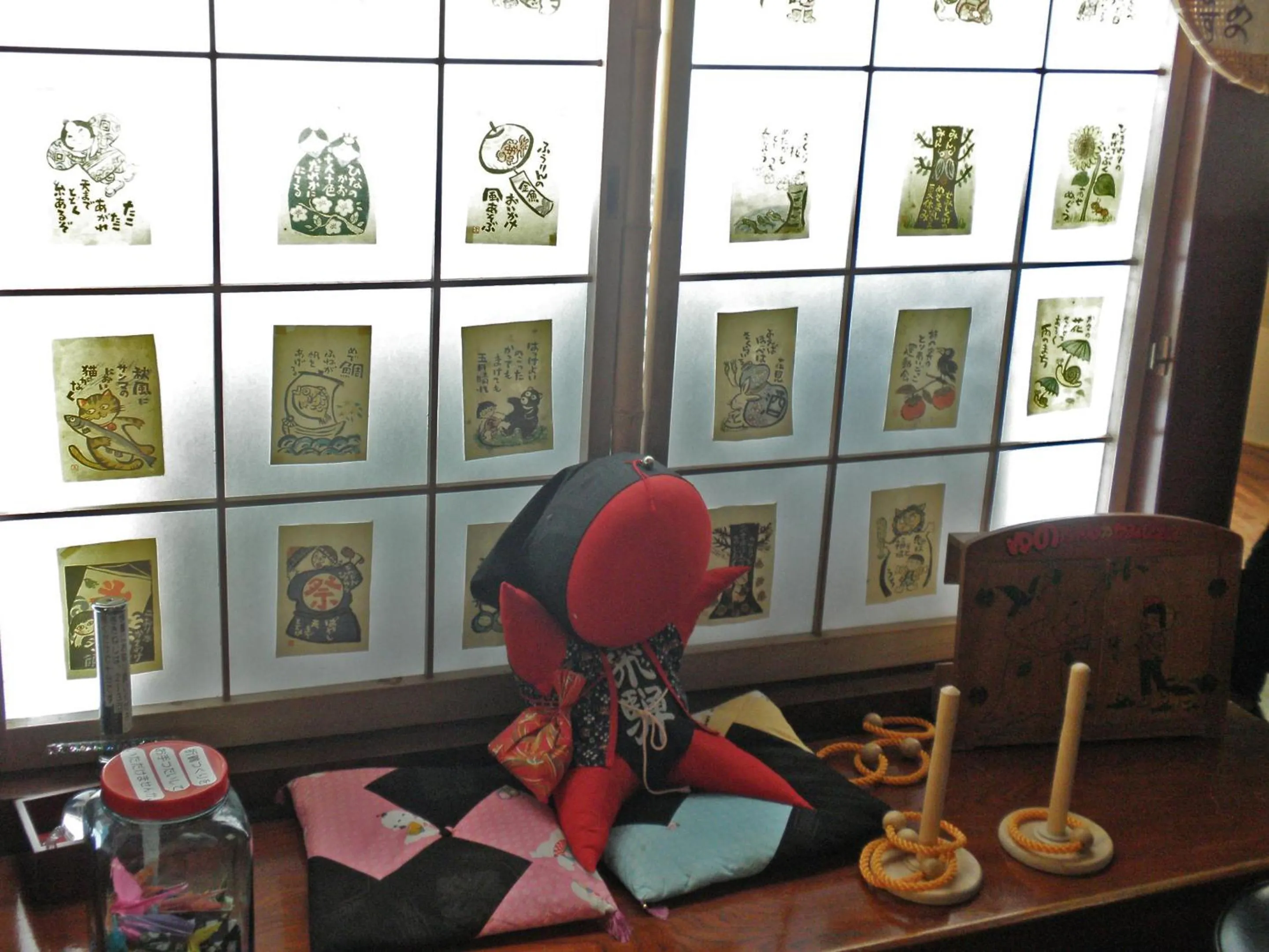 Decorative detail in Oyado Yunosato