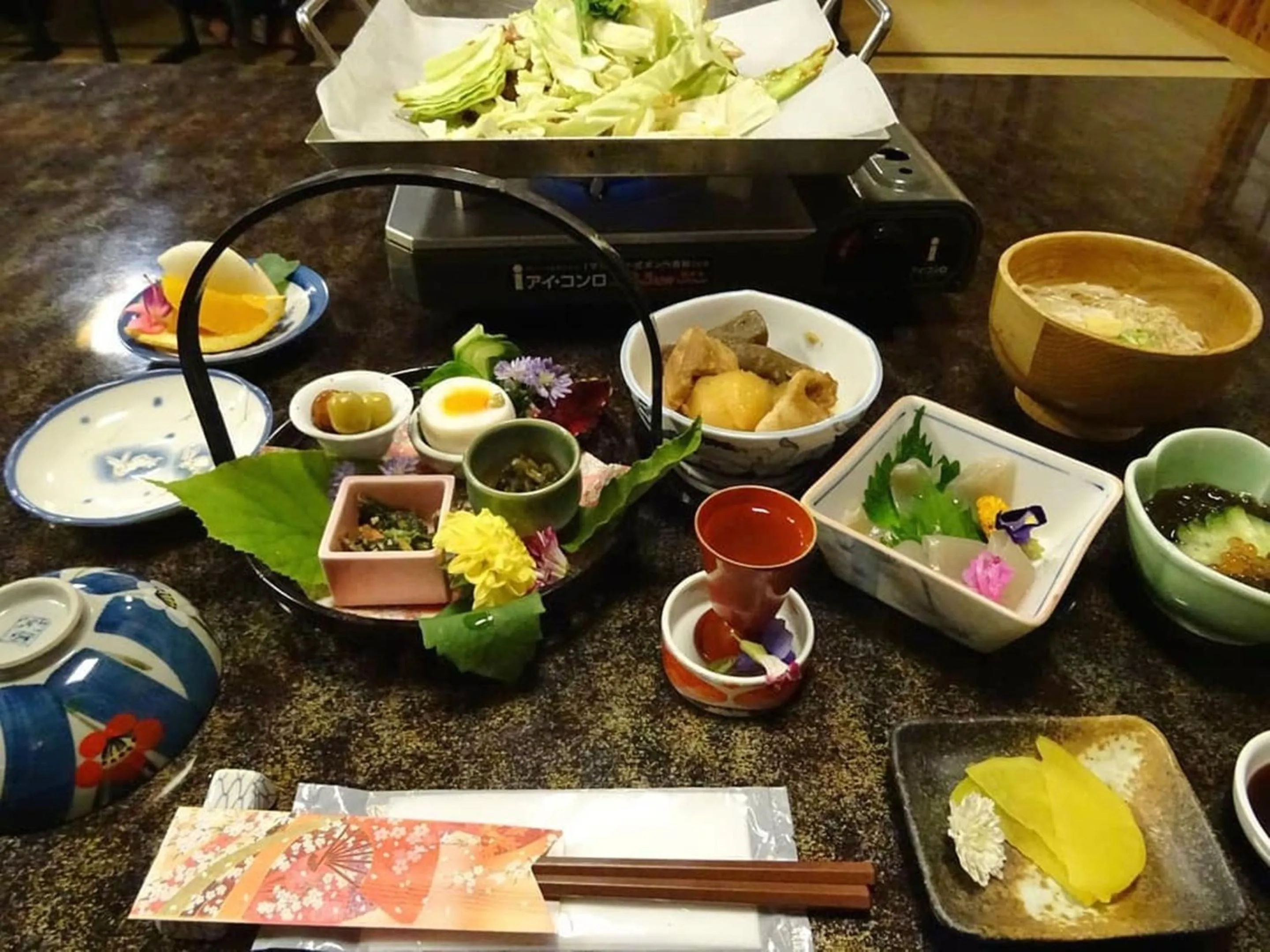 Food in Oyado Yunosato