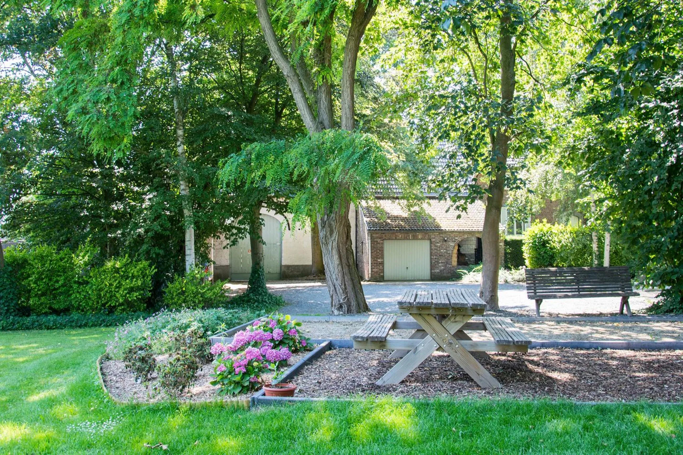 Garden in B&B De Oude Winning