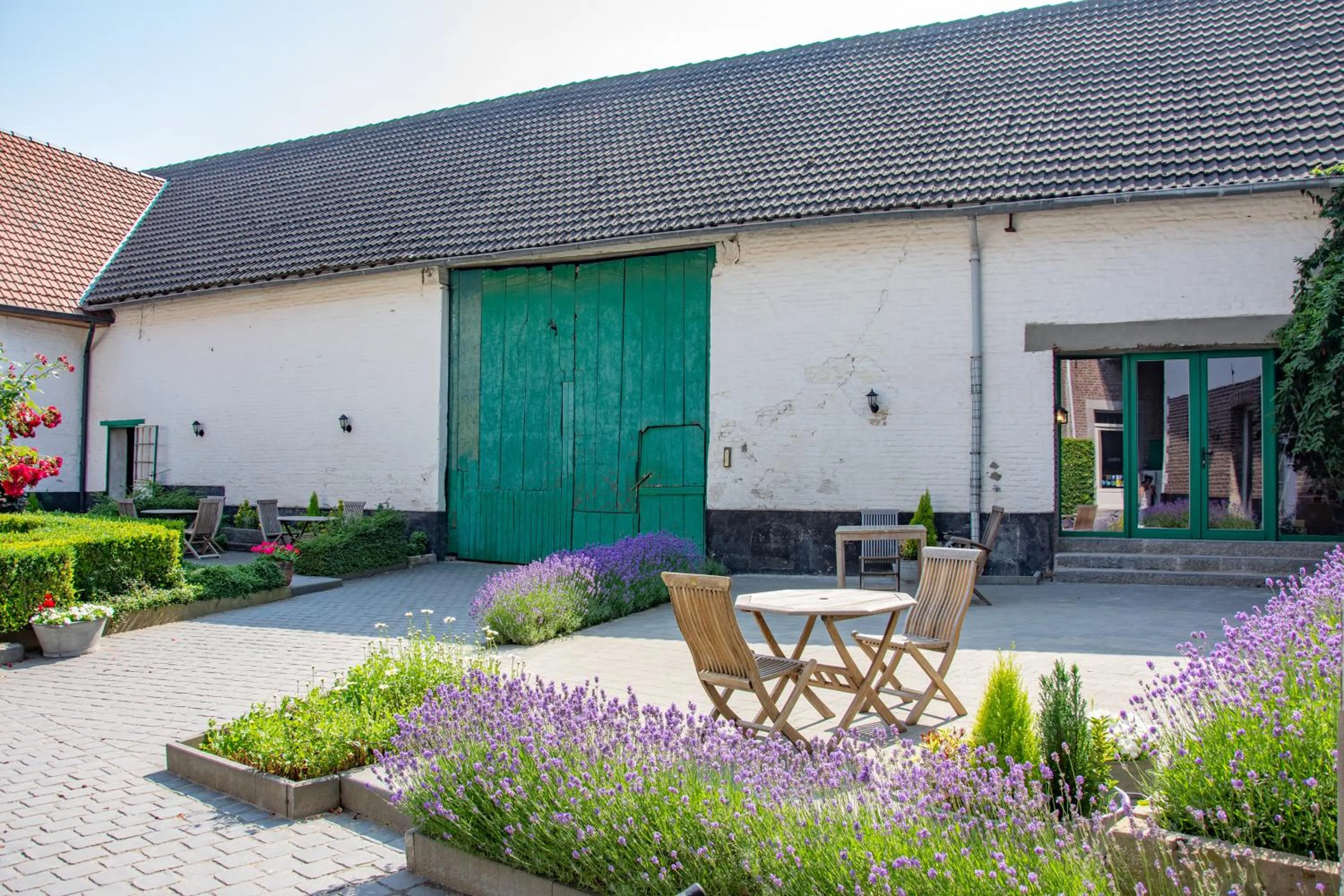 Balcony/Terrace in B&B De Oude Winning