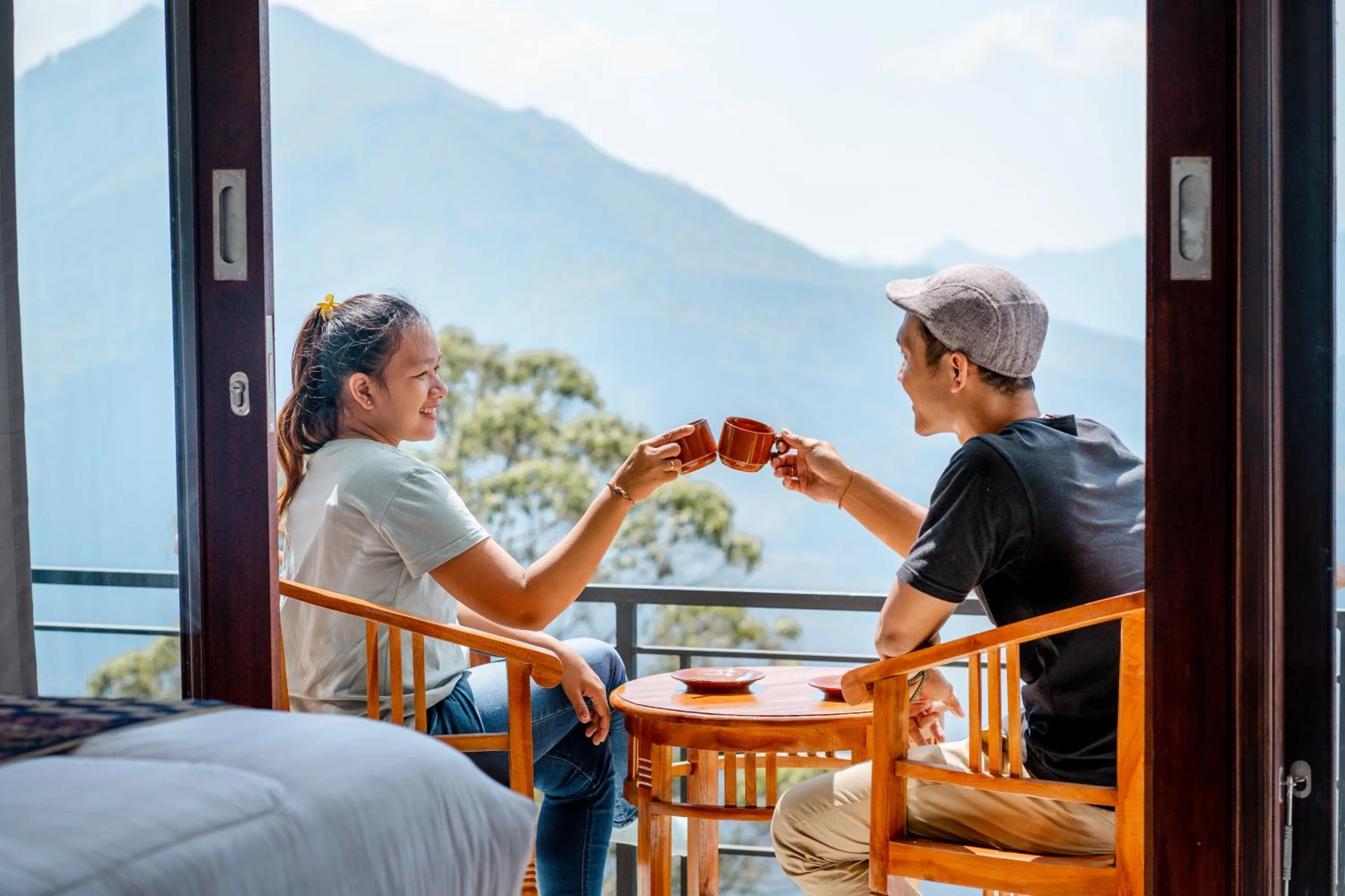 Natural landscape in Tegal Sari Cabin Kintamani