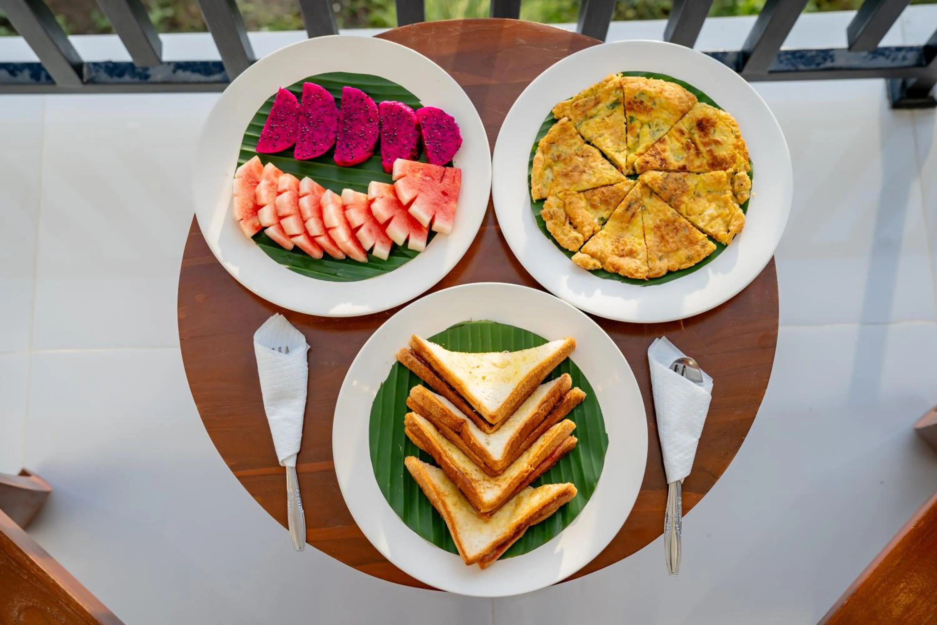 Breakfast in Tegal Sari Cabin Kintamani