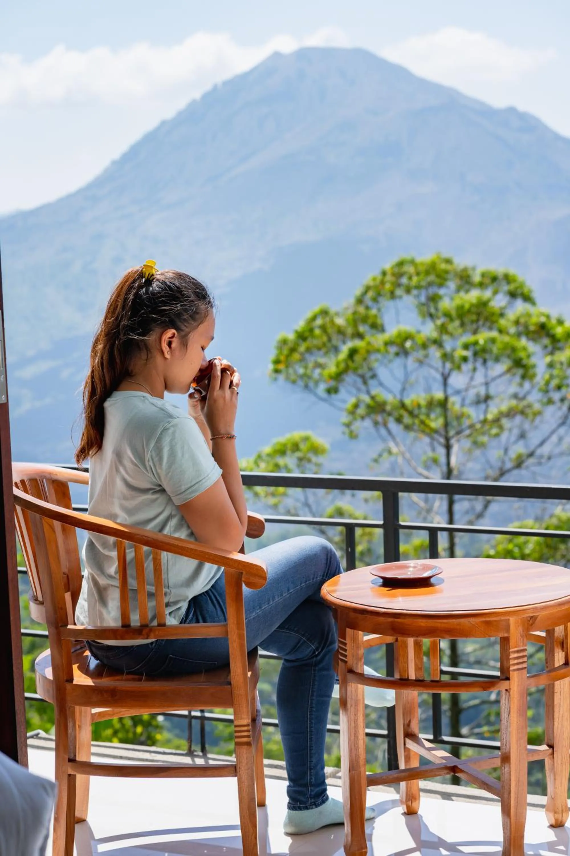 Natural landscape in Tegal Sari Cabin Kintamani