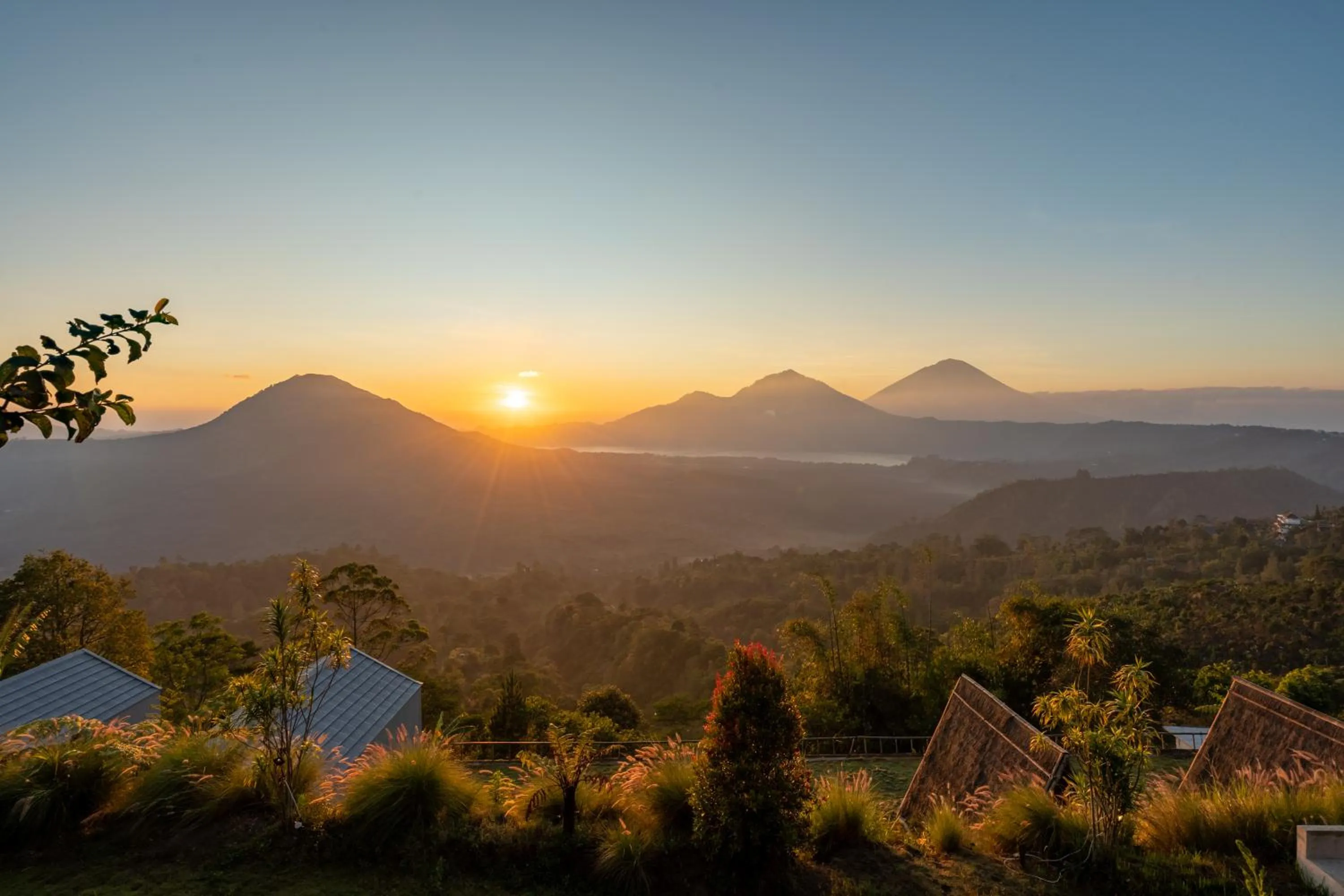 Natural landscape in Tegal Sari Cabin Kintamani