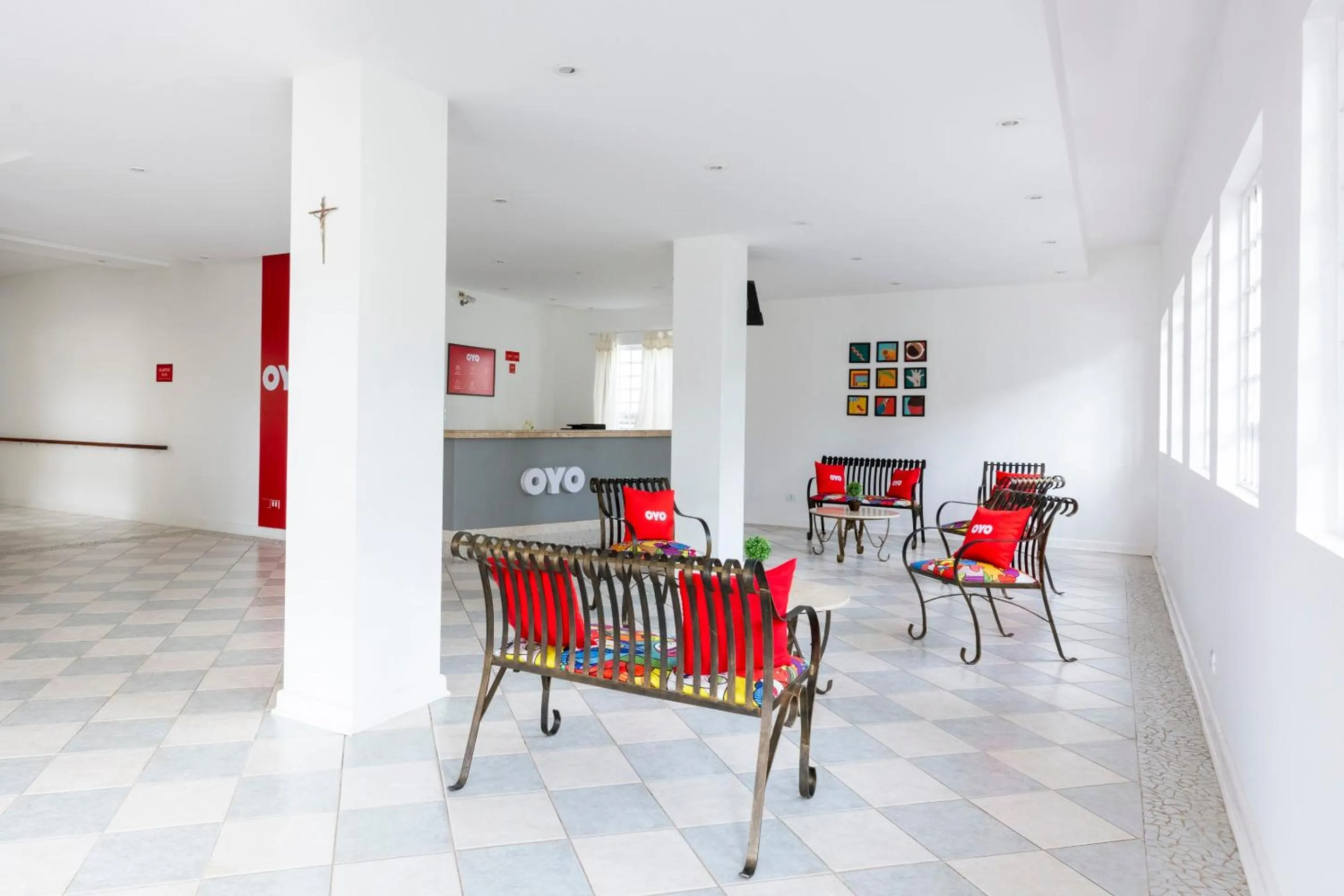 Lobby or reception in OYO Hotel Cosmópolis, Sao Paulo