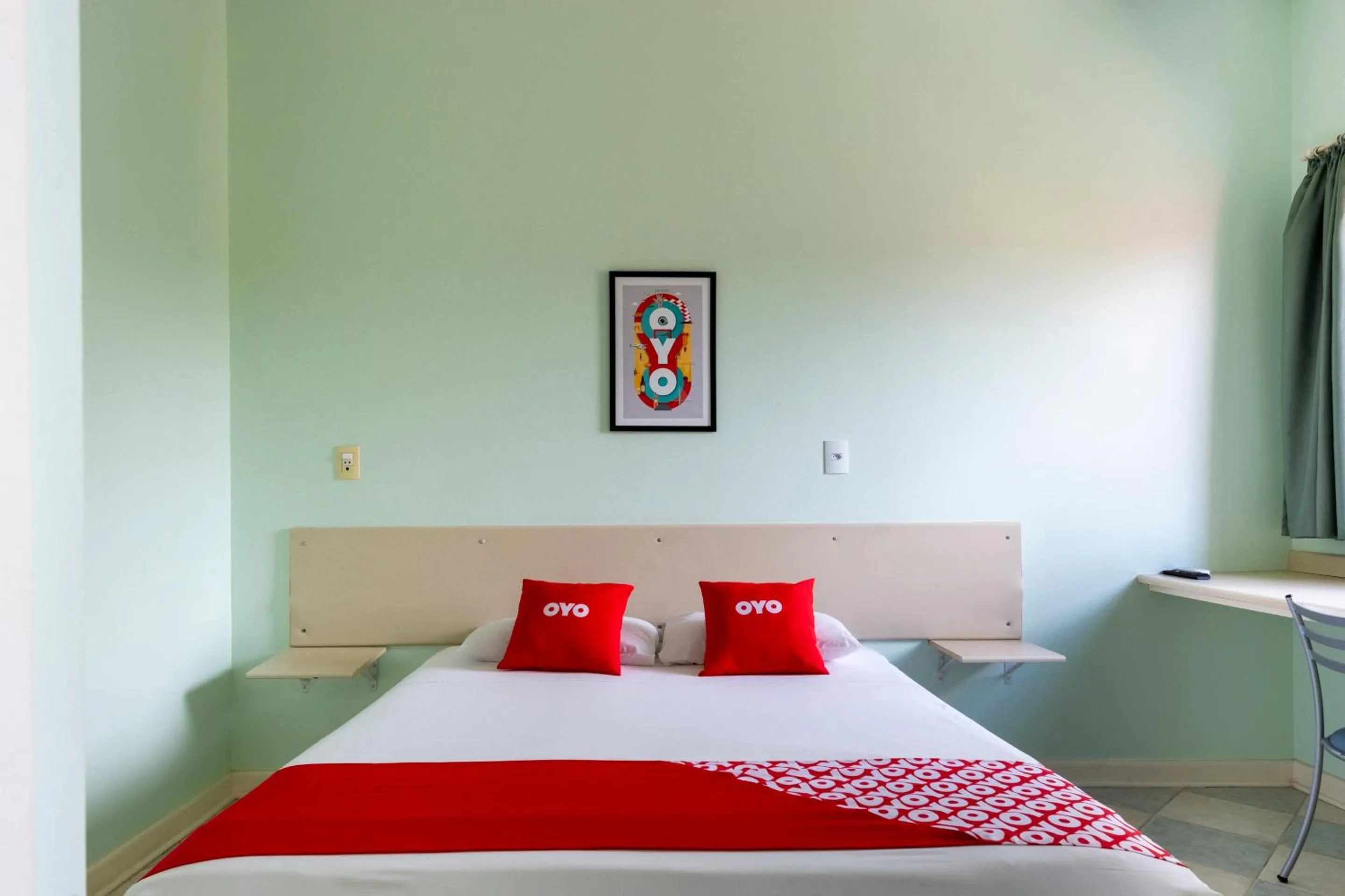 Bedroom, Bed in OYO Hotel Cosmópolis, Sao Paulo