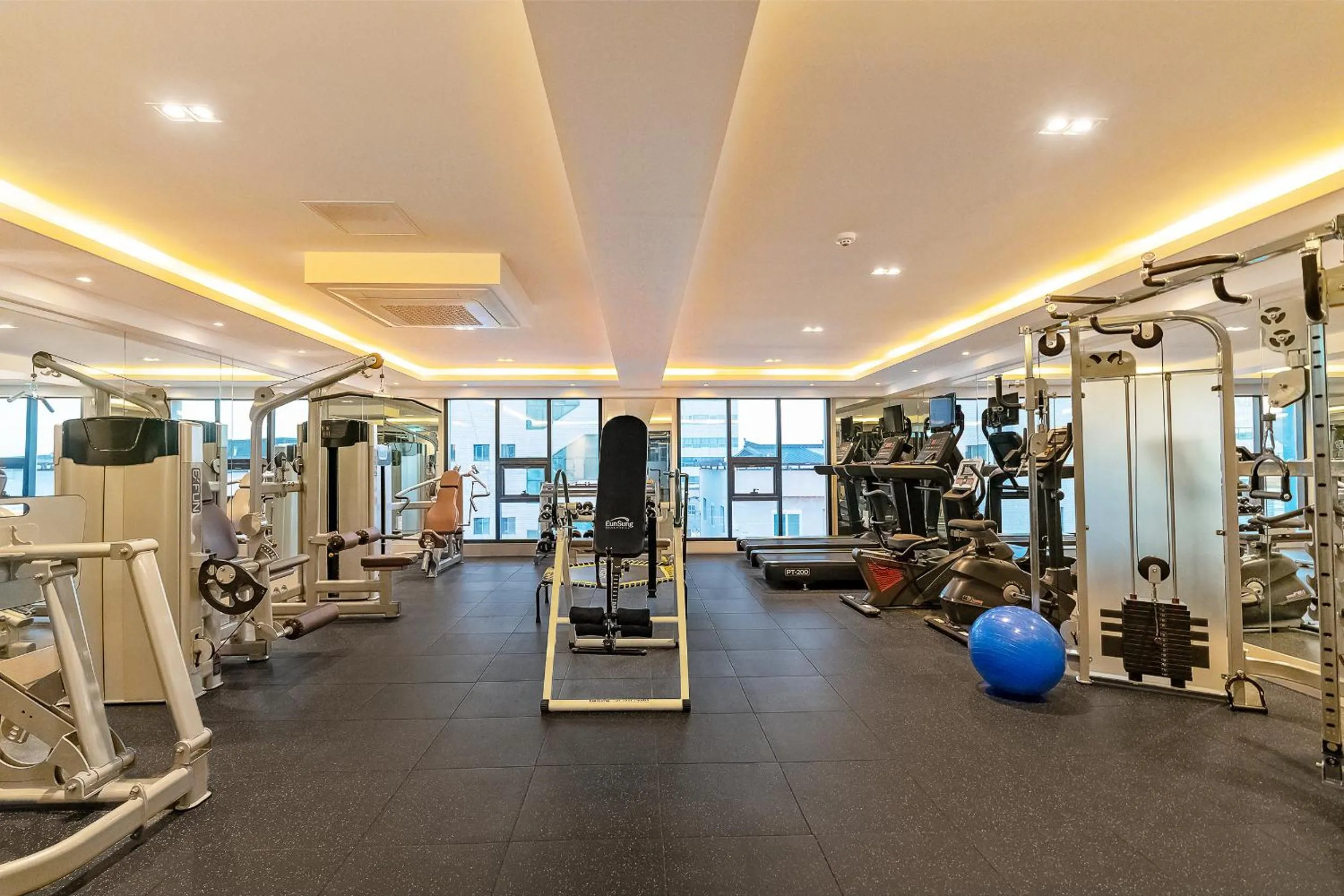 Fitness centre/facilities in Pohang A1Hotel Haedo