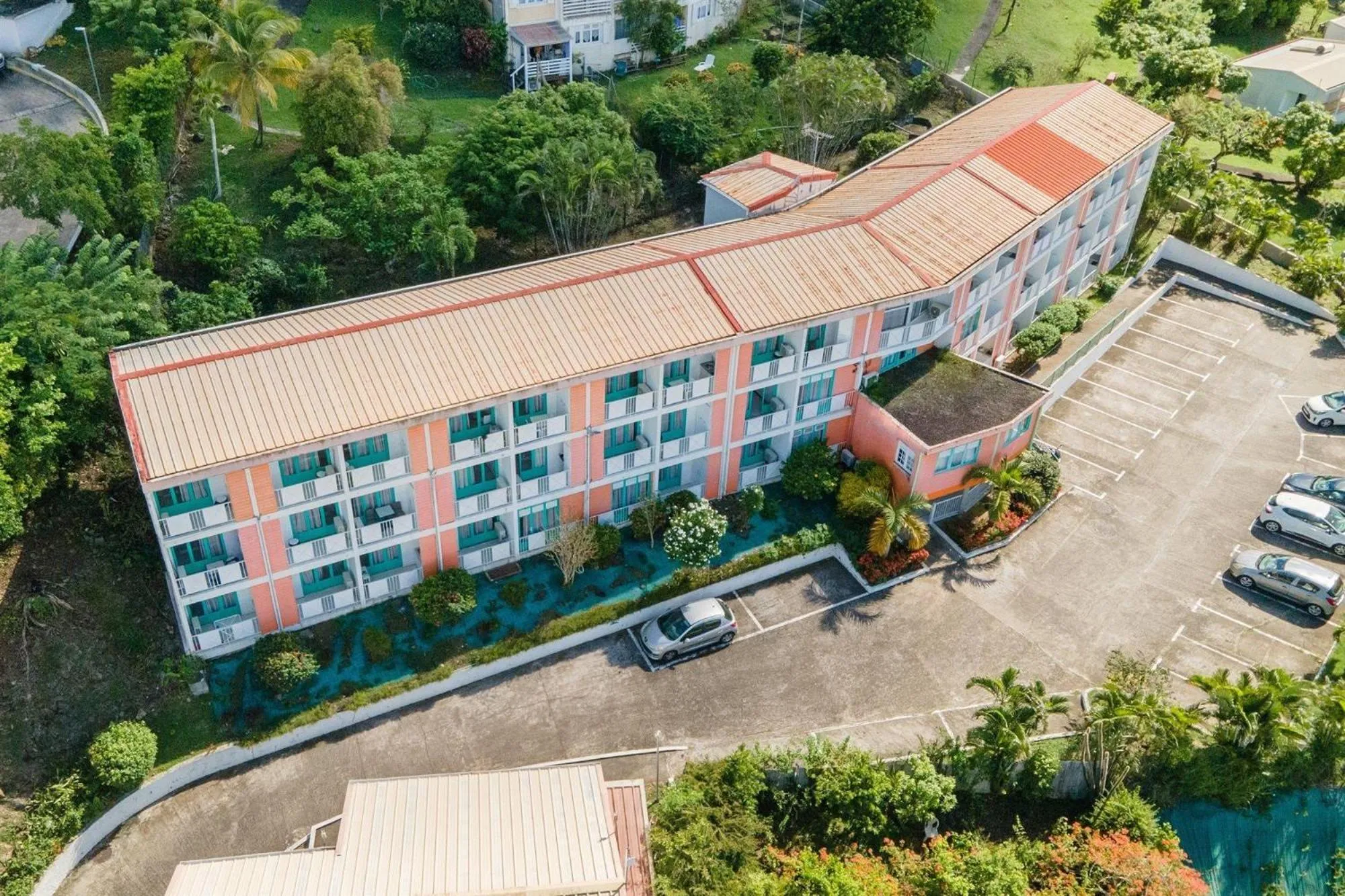 Property building in Le Voilier - Élégant studio avec piscine - vue sur mer et plage à proximité