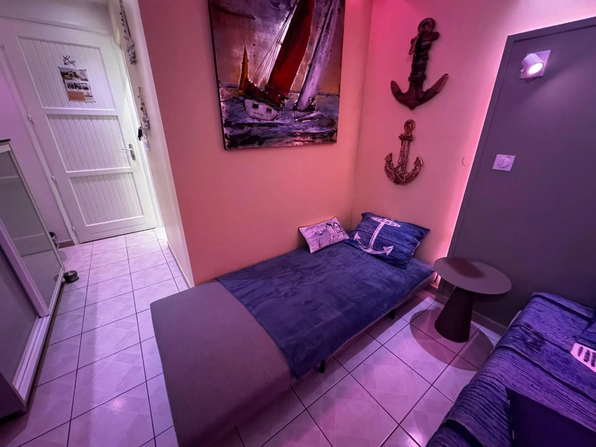 Bed in Residence de la Baie - Anse Mitan