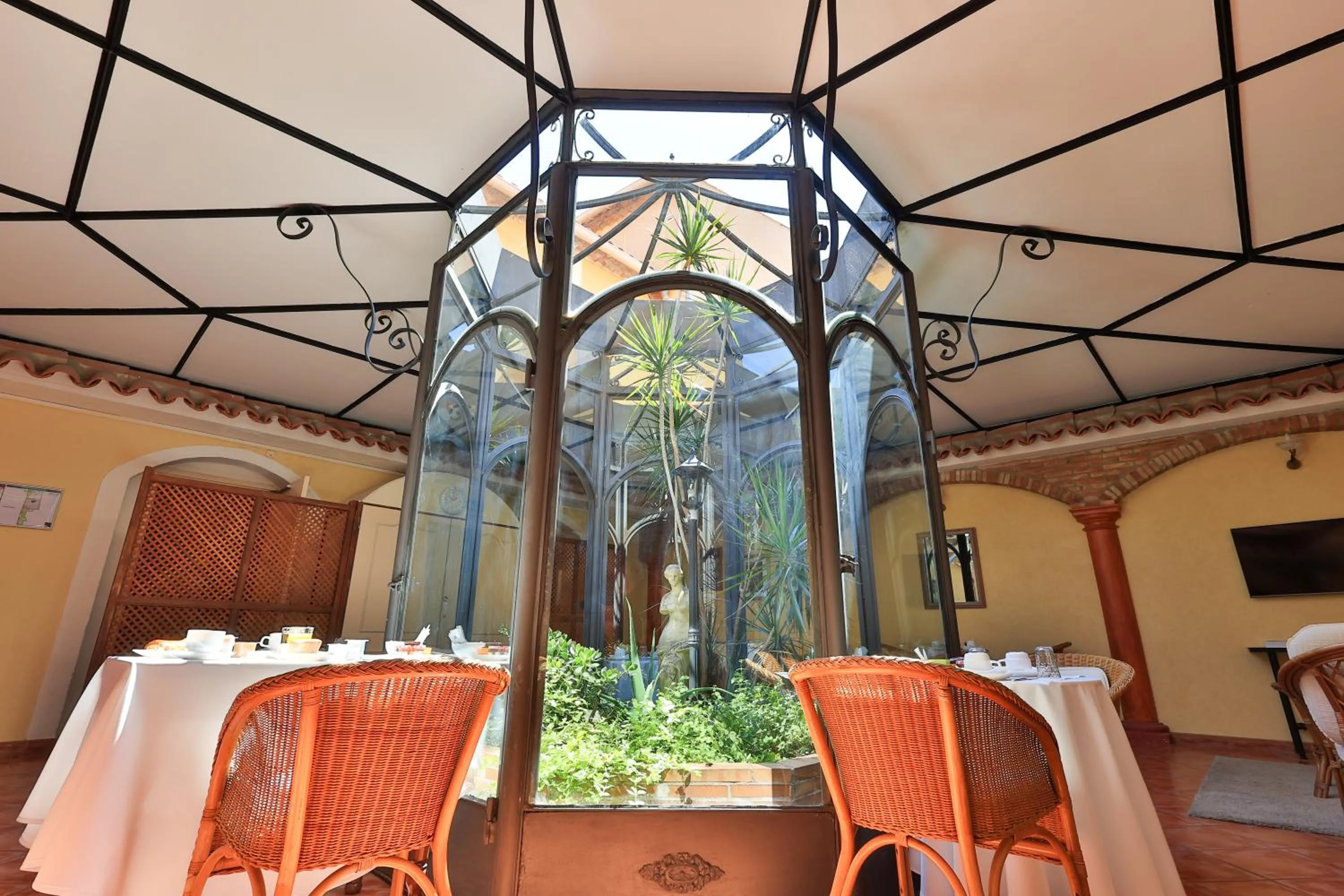 Garden view in Hôtel Playa