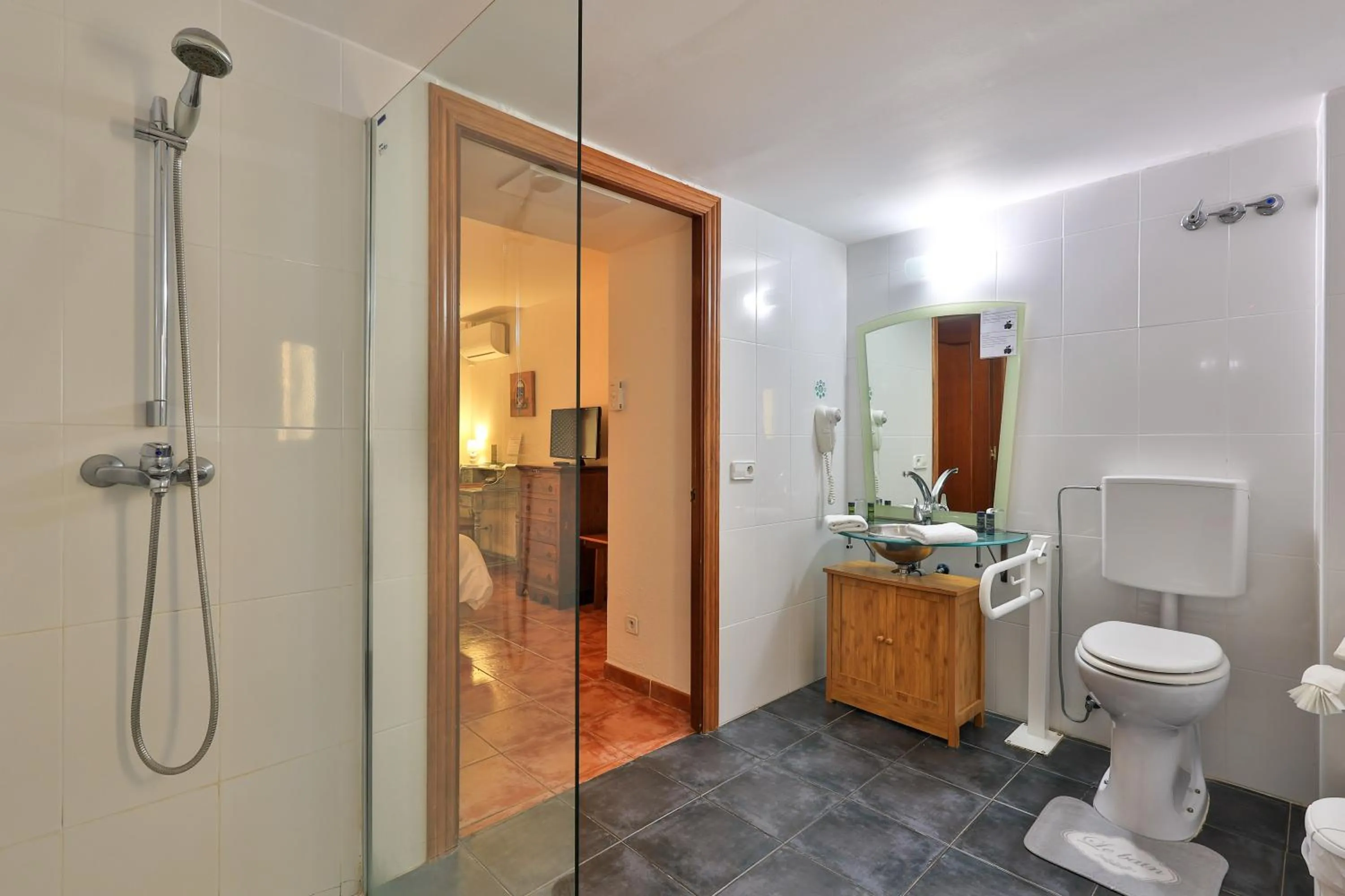 Toilet in Hôtel Playa