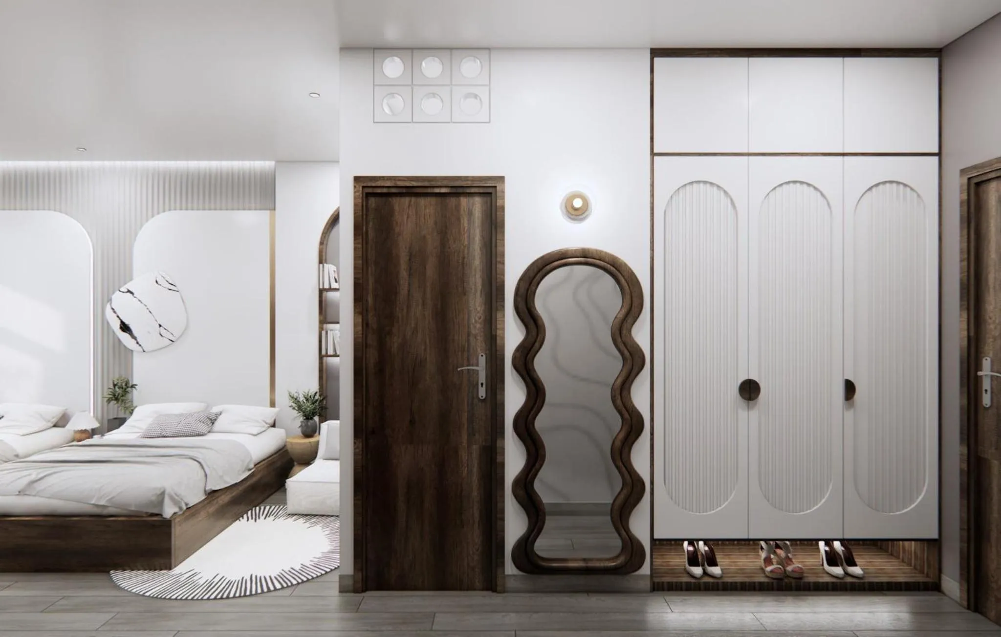 Bed in T&T Luxury Hotel