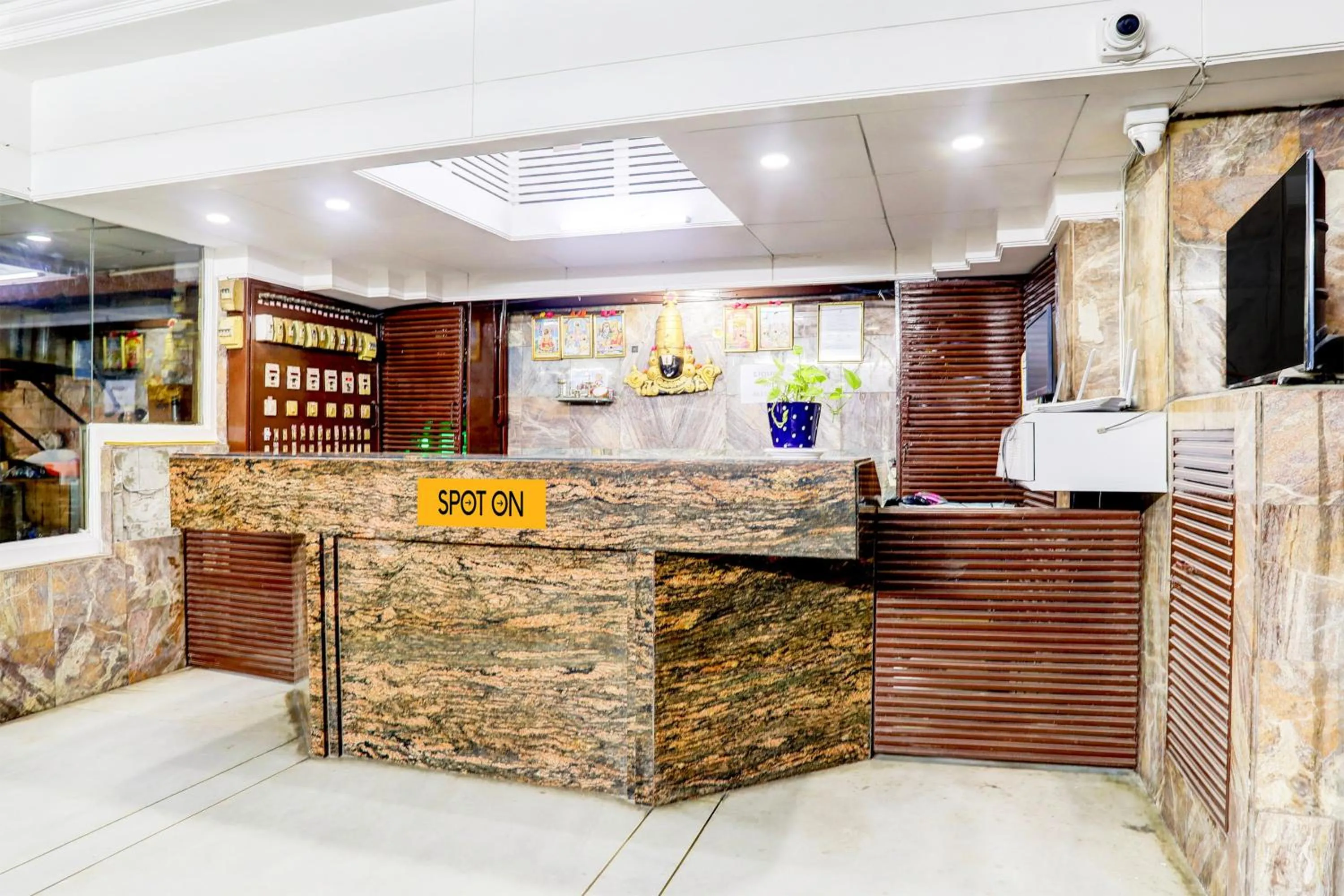 Lobby or reception in Spot On Sri Balaji