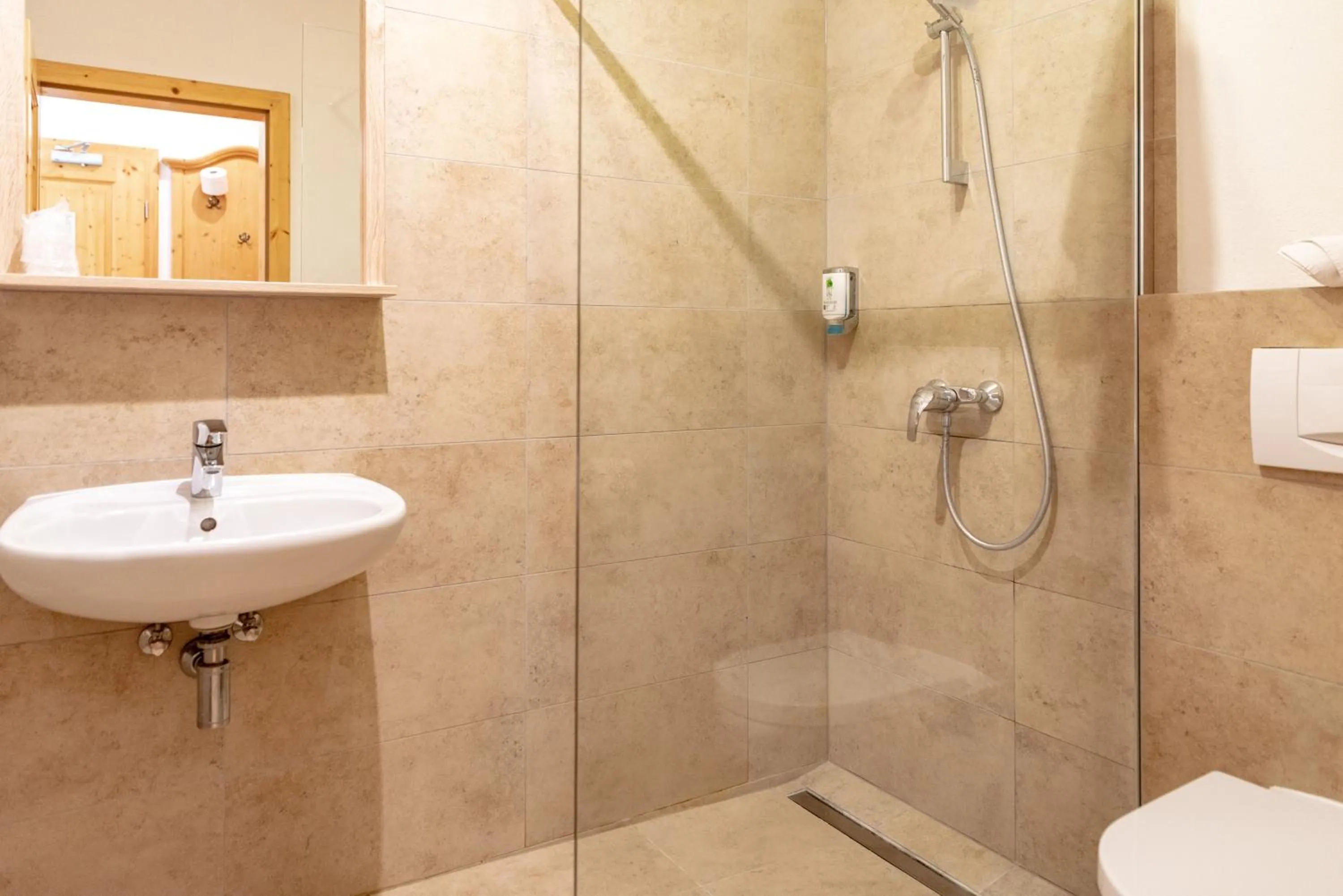 Bathroom in Hotel Stanglbräu