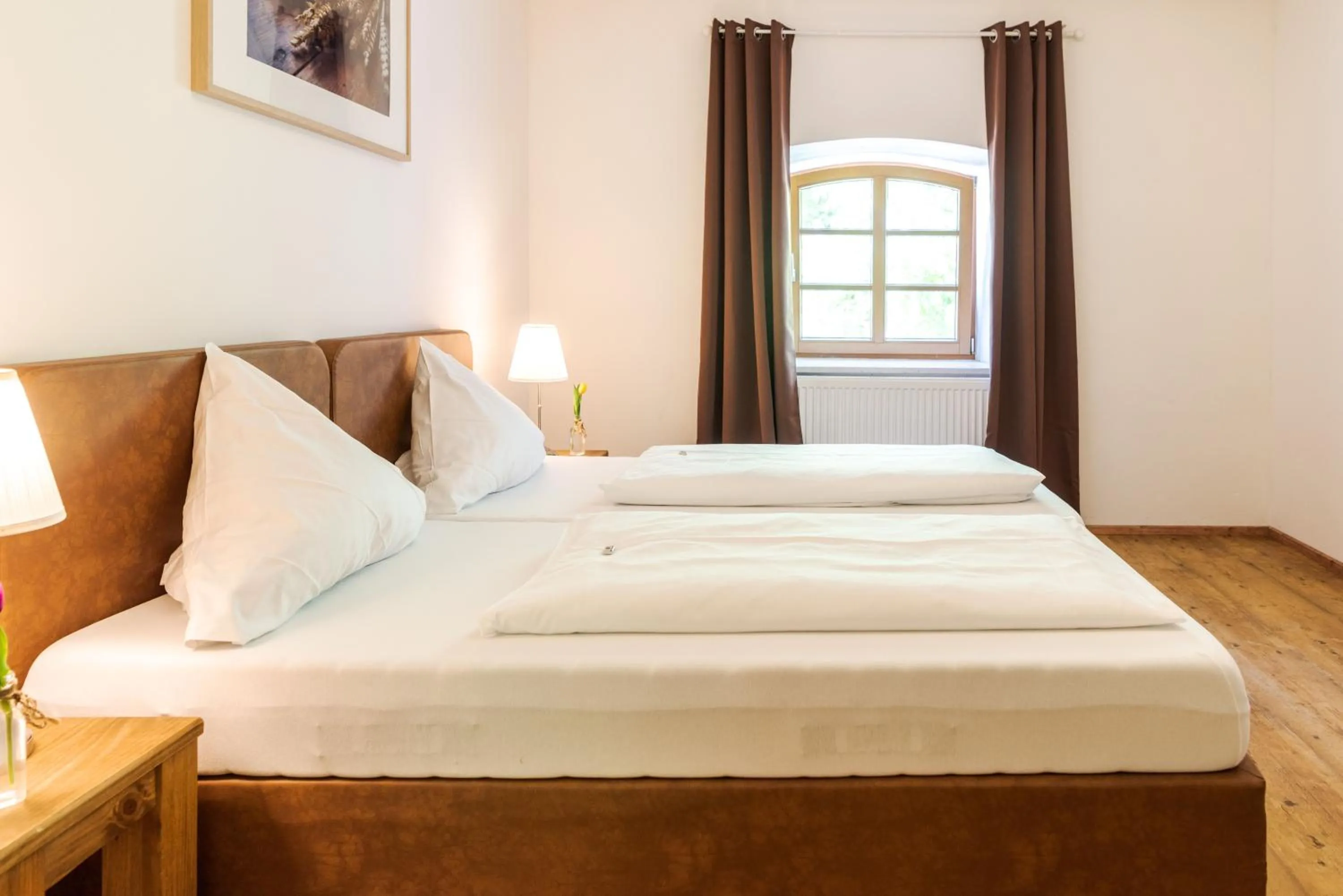 Photo of the whole room, Bed in Hotel Stanglbräu