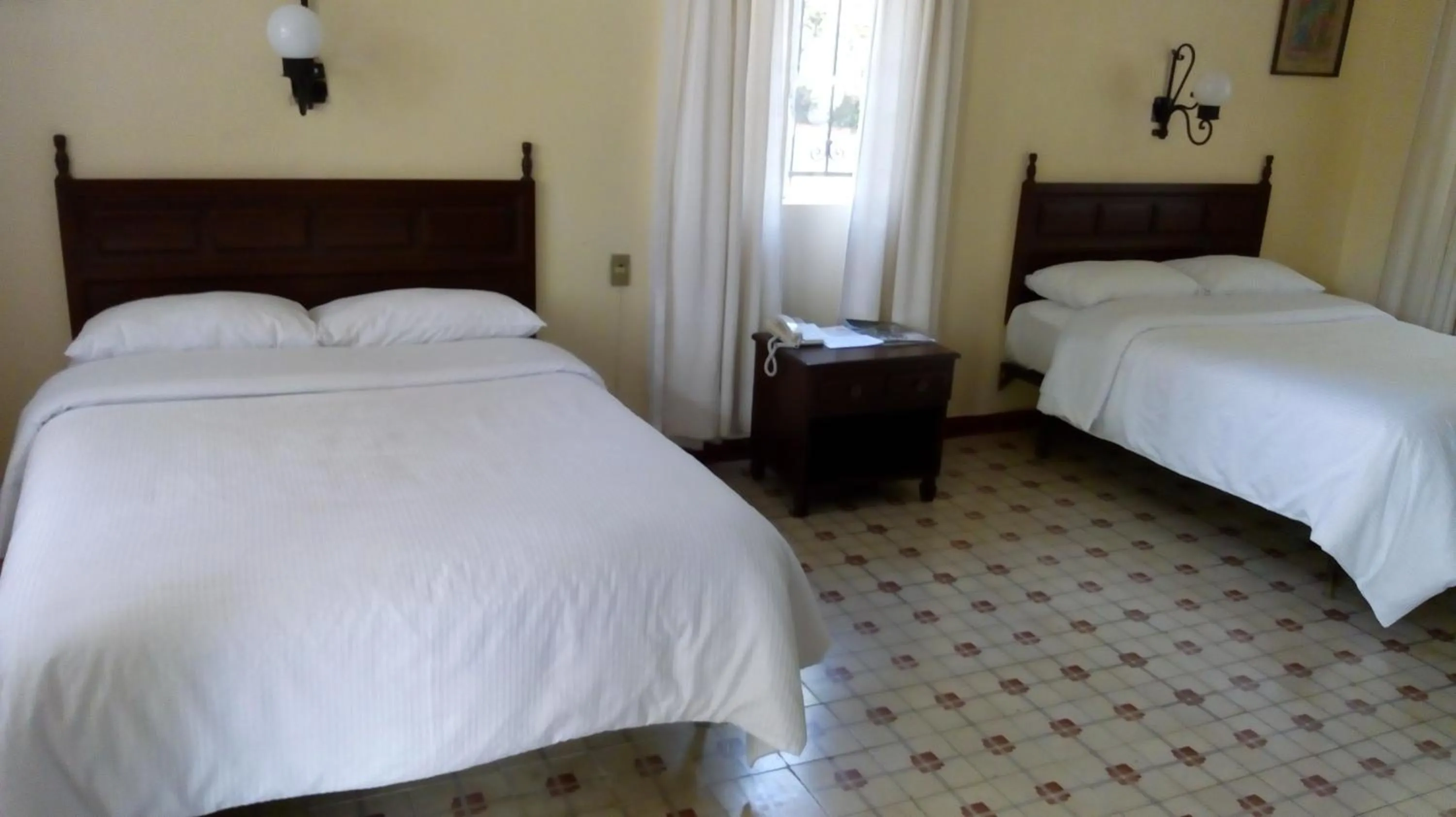 Bed in Hotel Mi Ranchito
