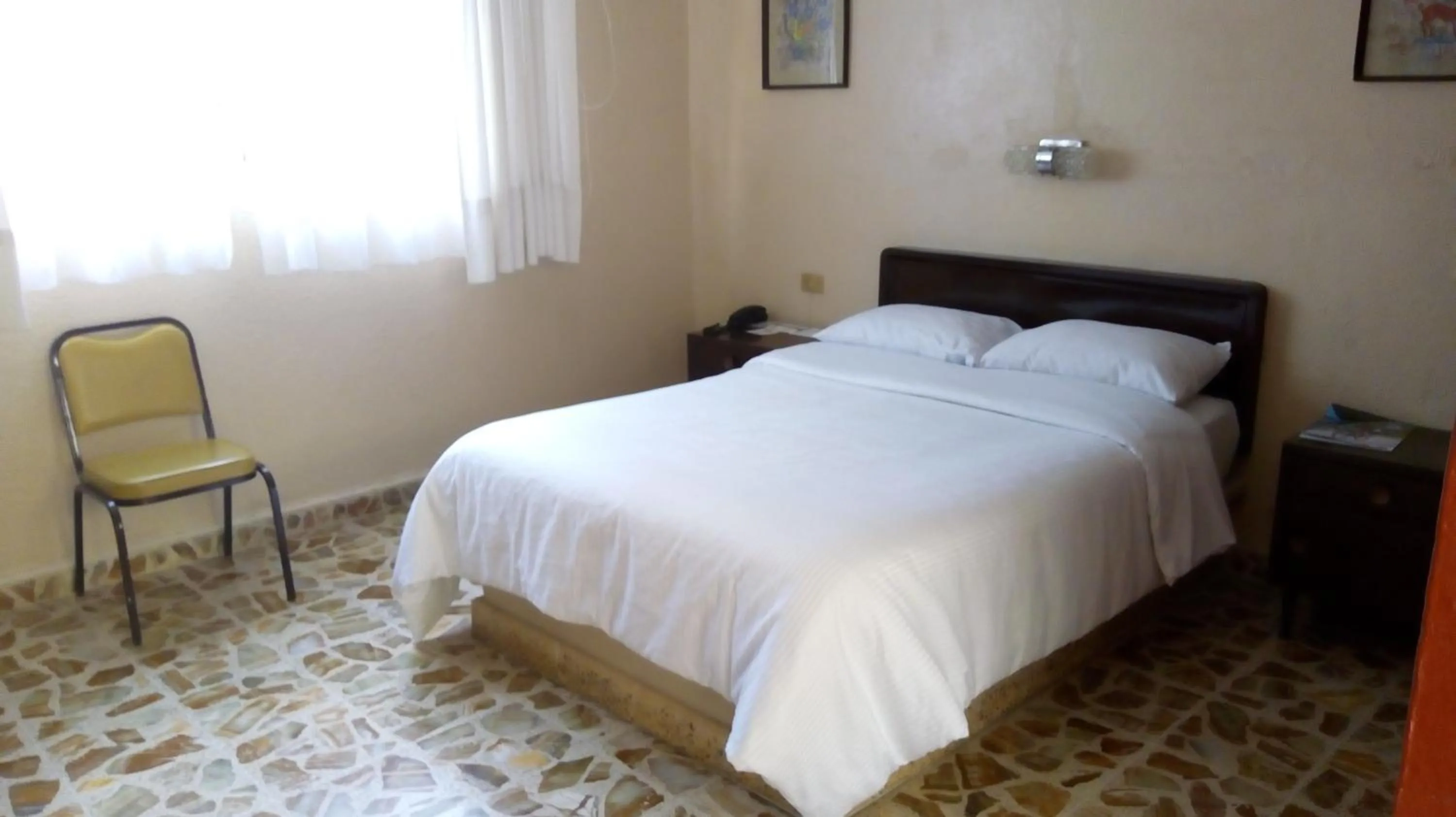 Bed in Hotel Mi Ranchito