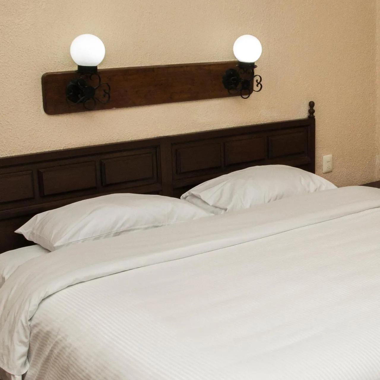 Bed in Hotel Mi Ranchito