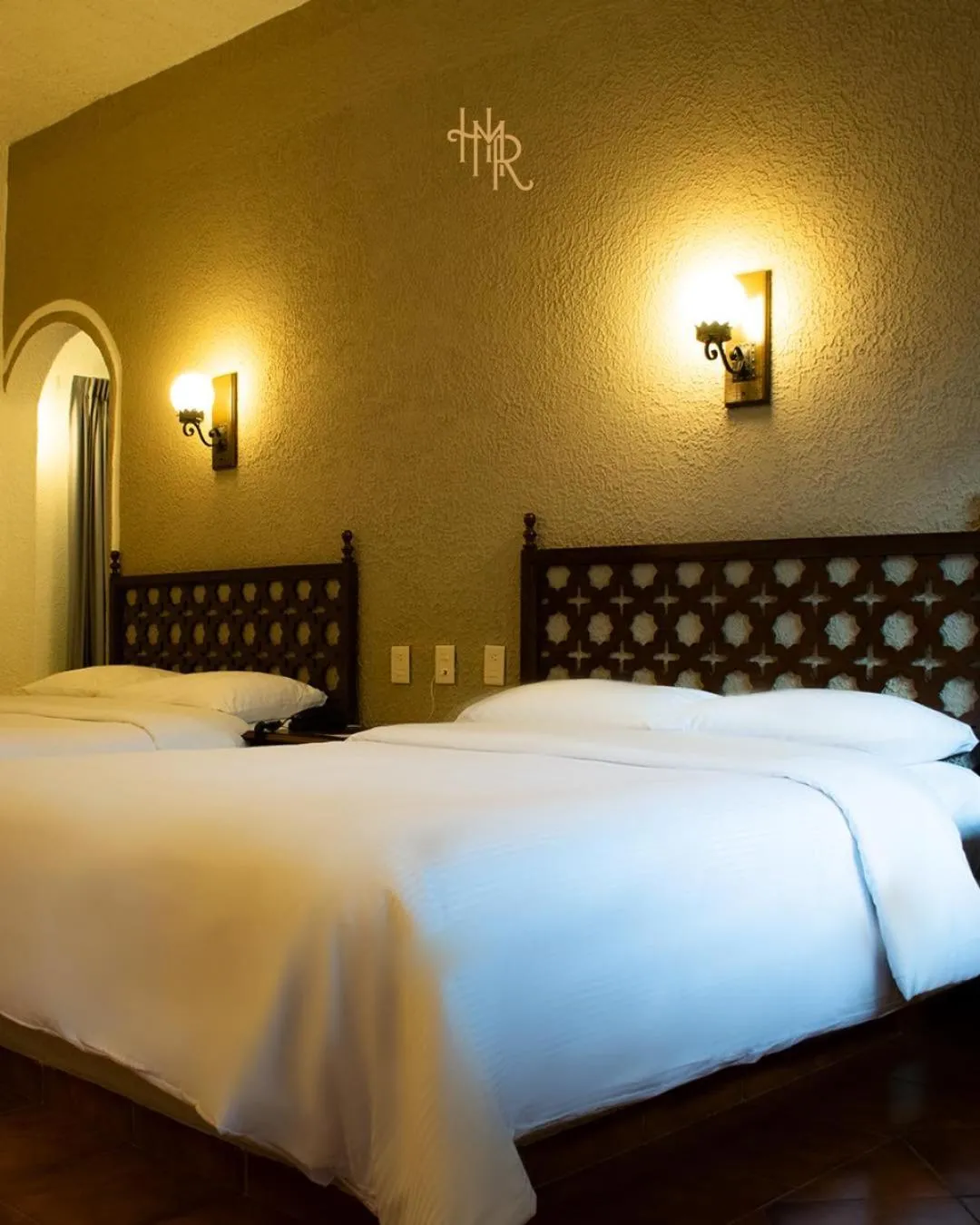 Bed in Hotel Mi Ranchito
