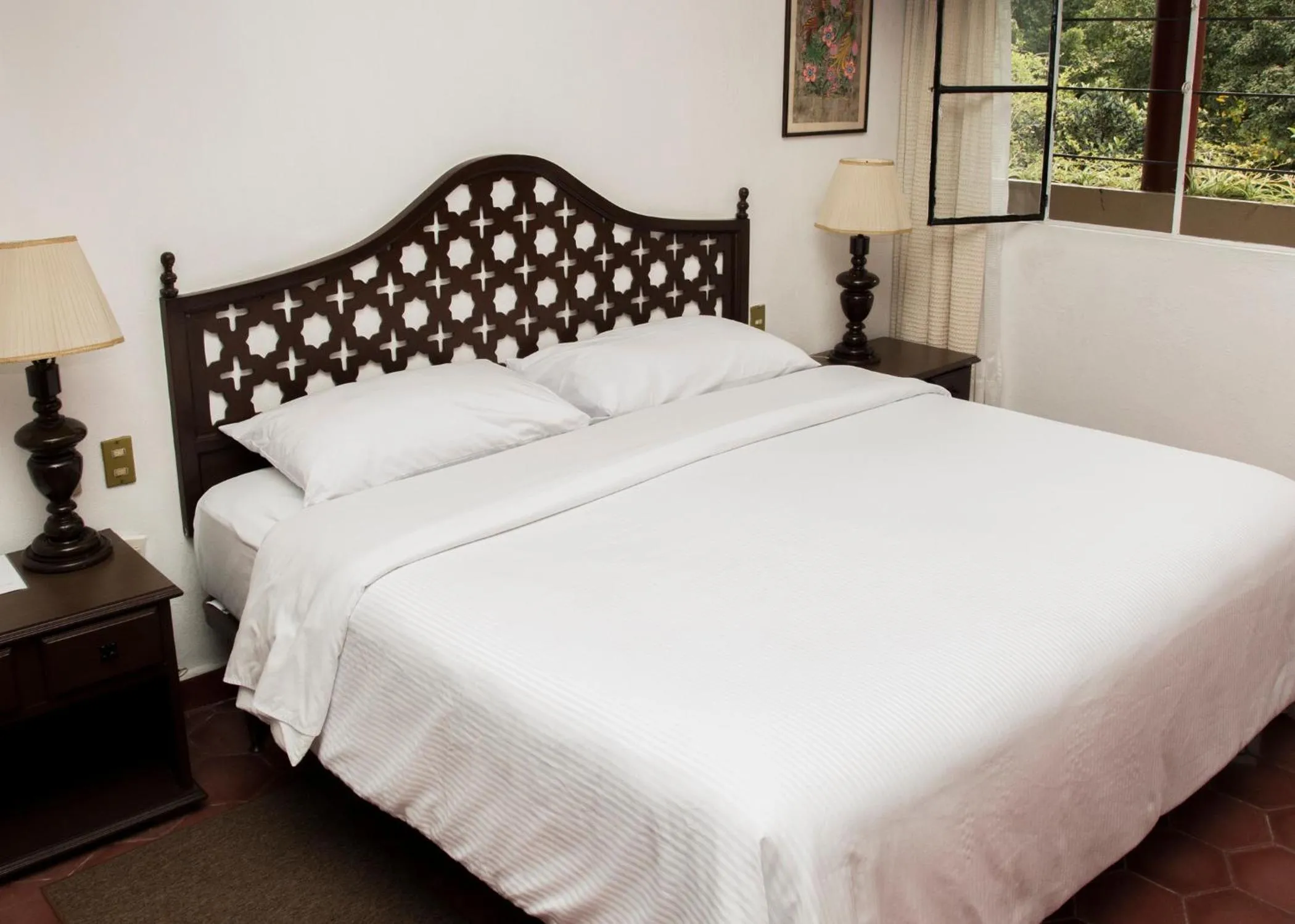 Bed in Hotel Mi Ranchito