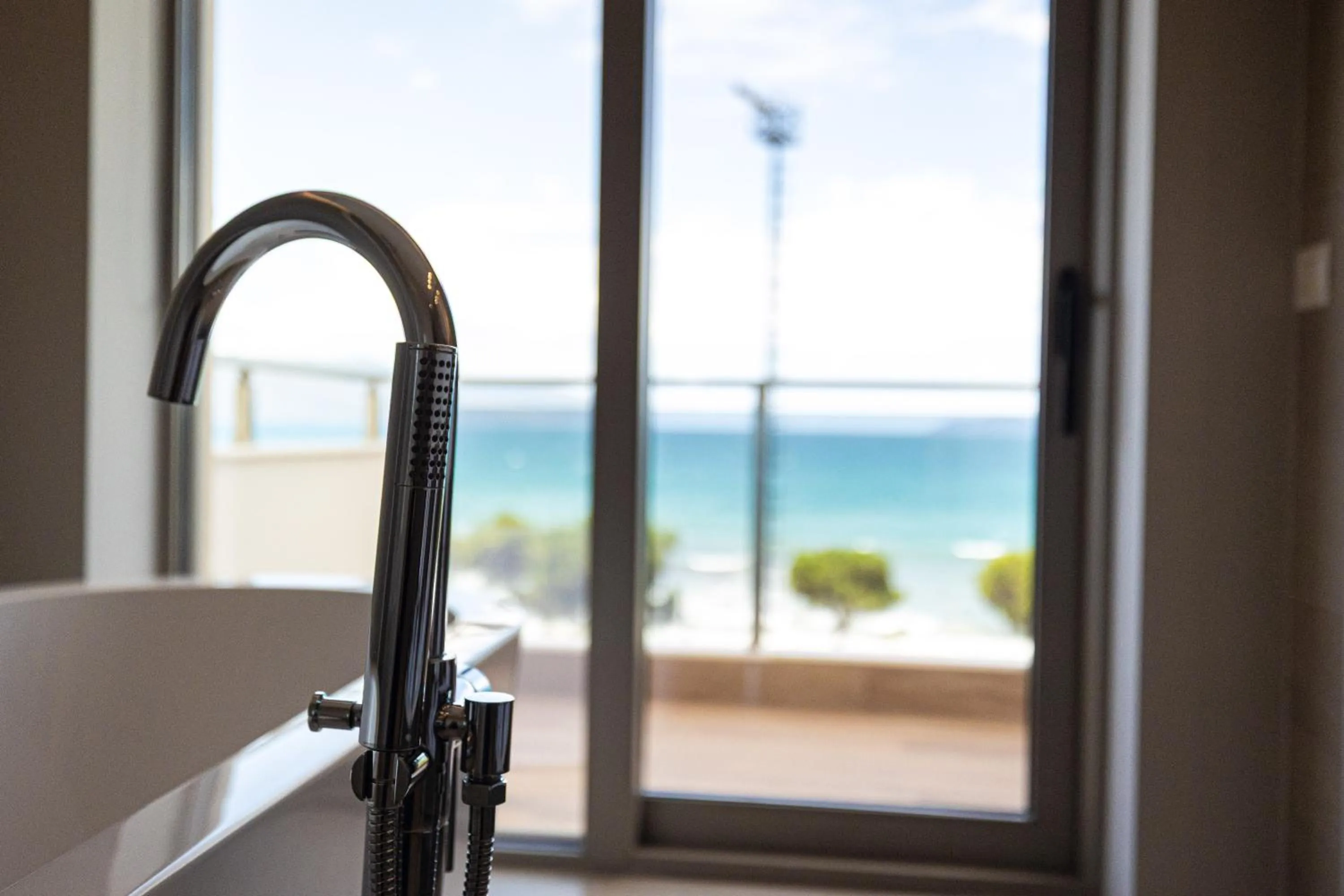 Bathroom in Navy Hotel