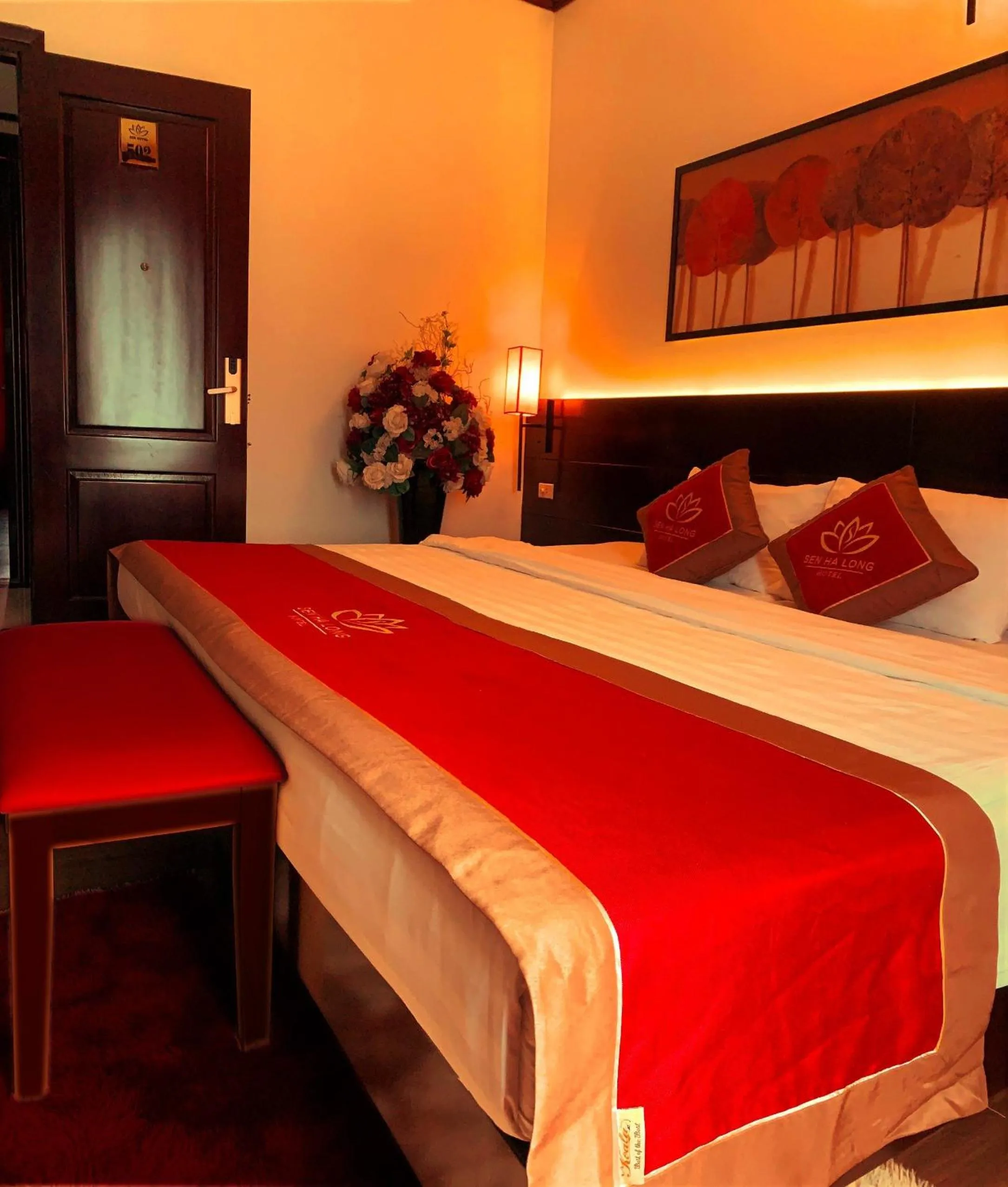 Bedroom, Bed in Sen Hotel Hạ Long