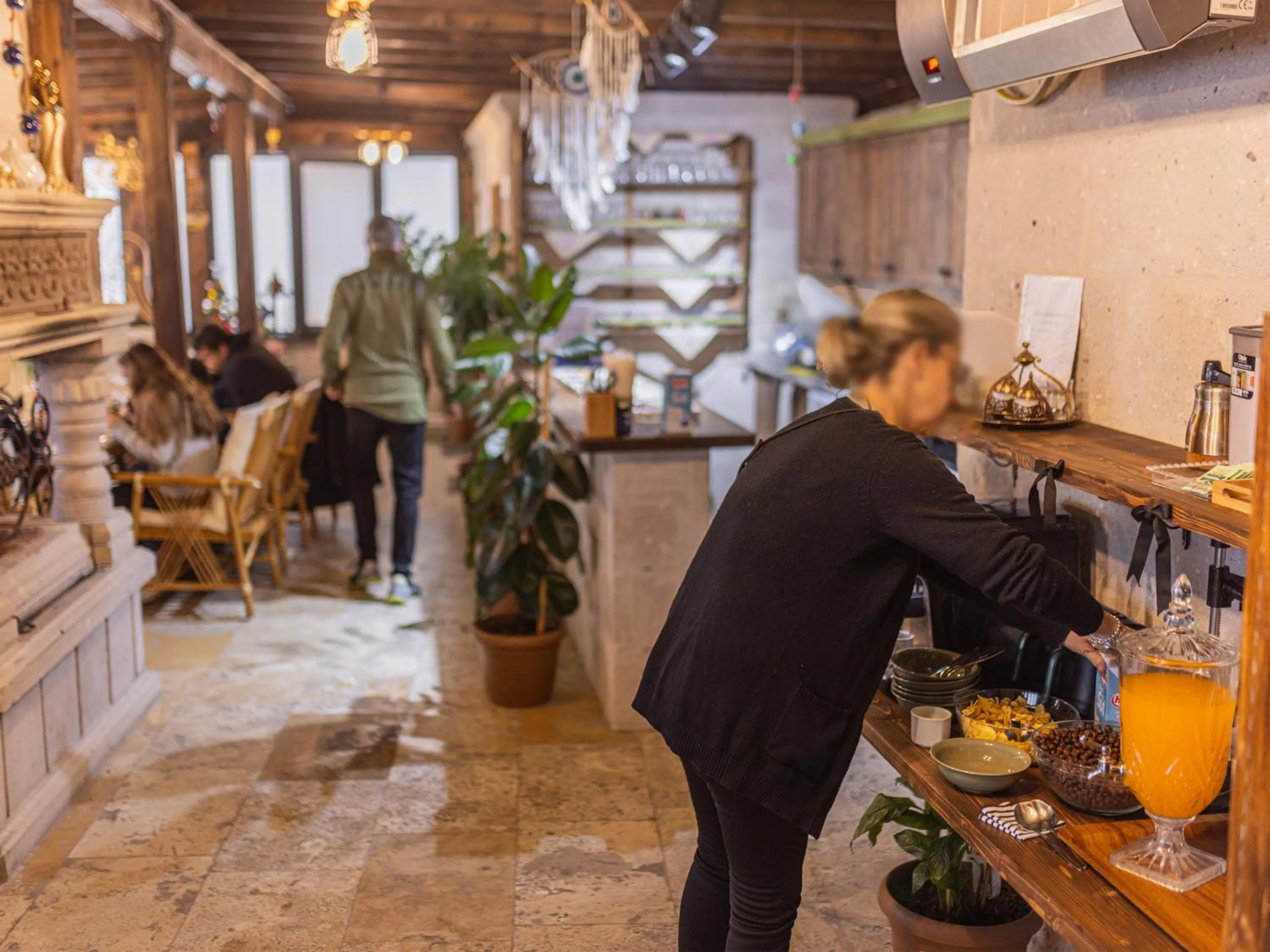 Lounge or bar in Cappanar Cave Hotel