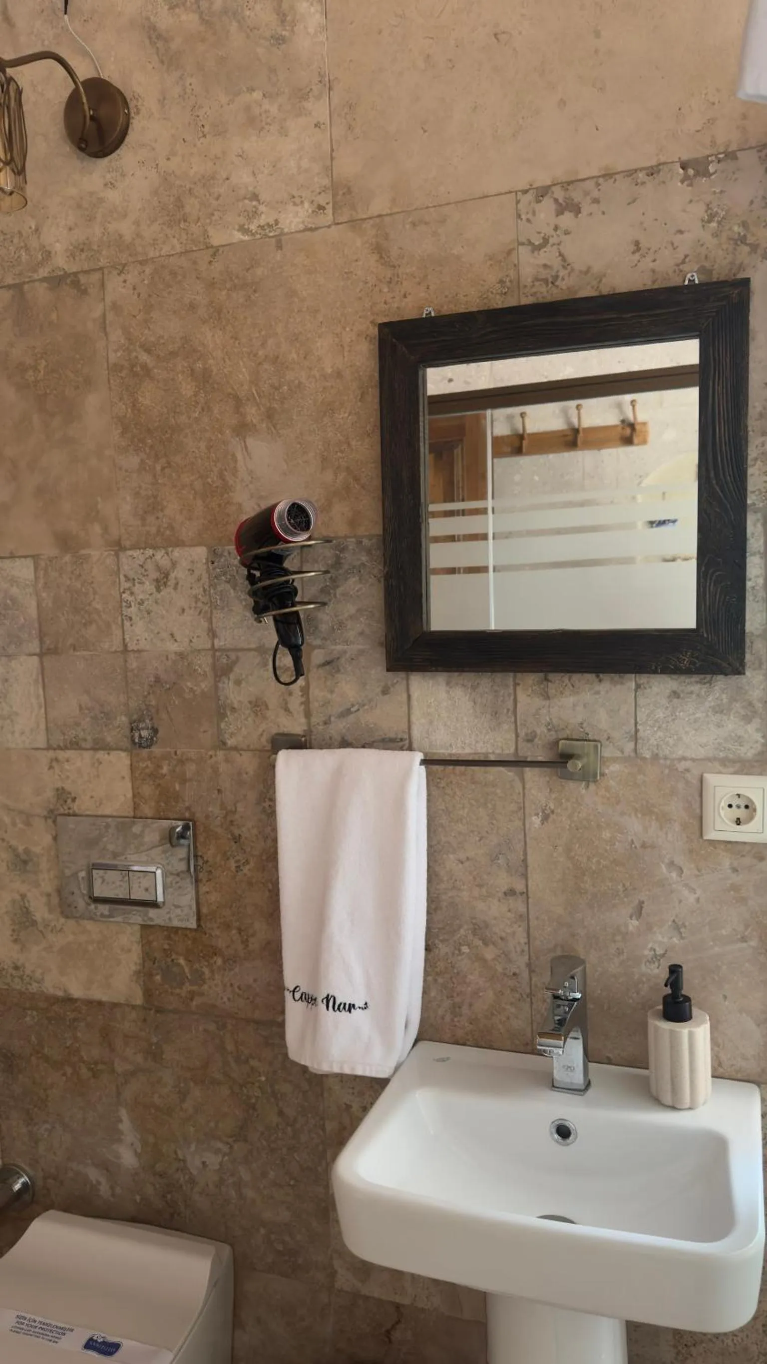 Bathroom in CAPPANAR CAVE HOTEL