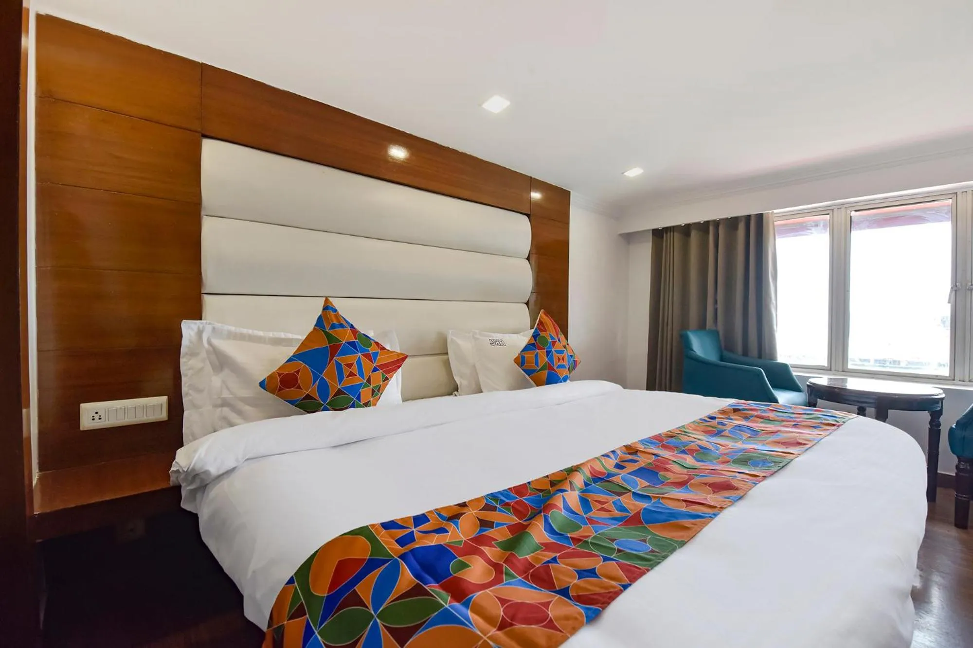 Bed in FabHotel Sikka Royal Classic - Mall road