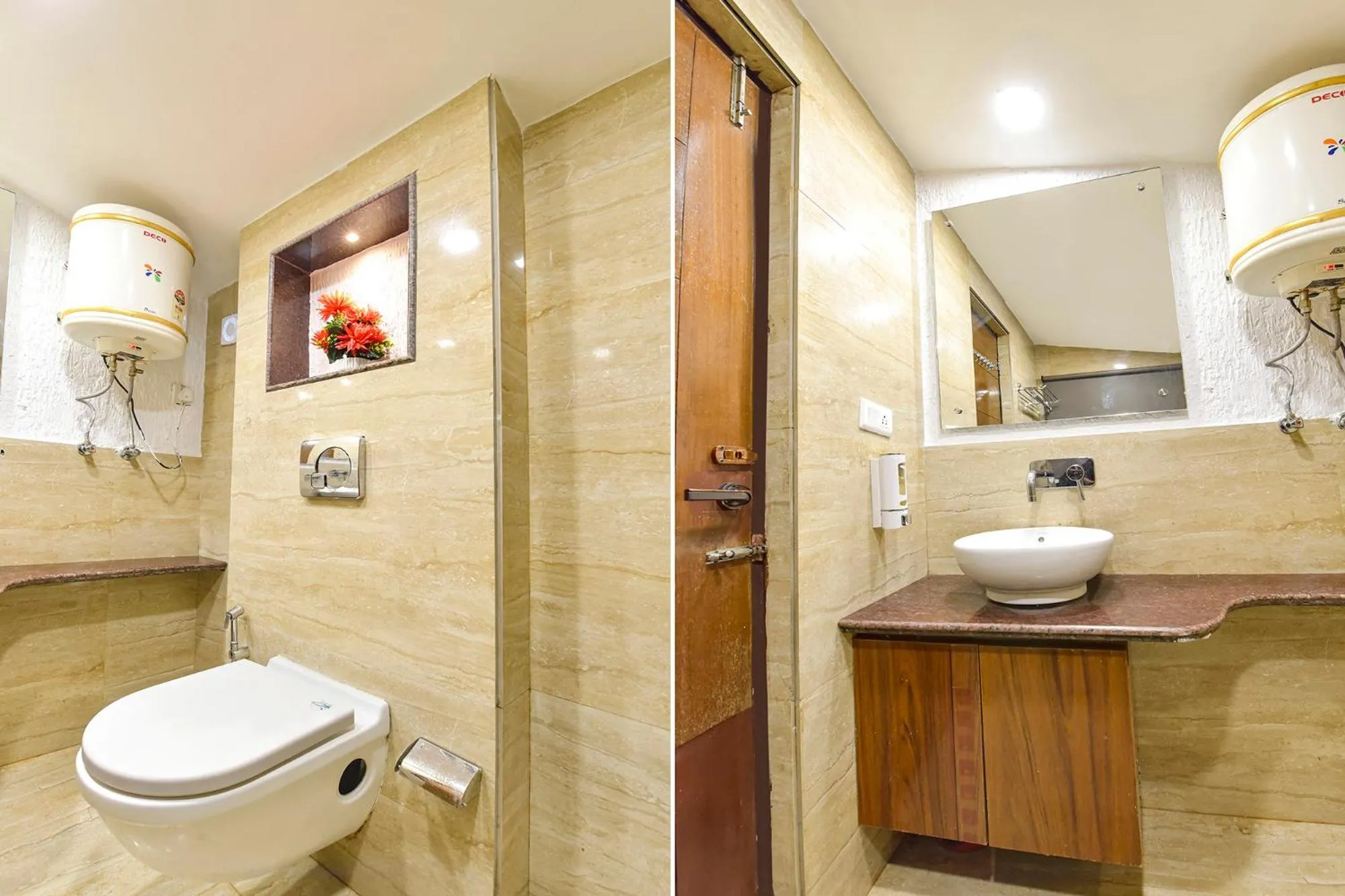 Bathroom in FabHotel Sikka Royal Classic - Mall road