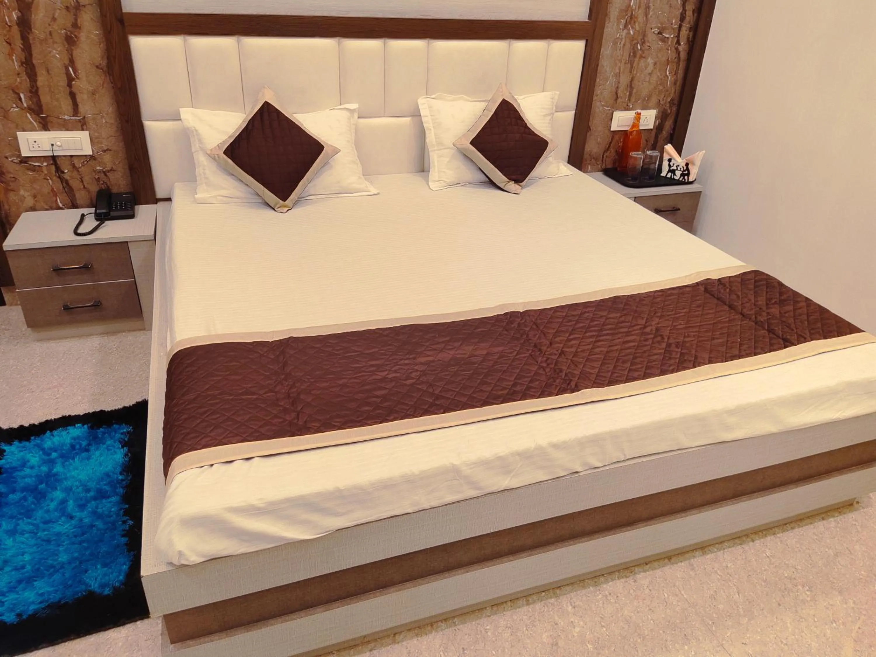 Bed in Hotel The Shree Jee Palace