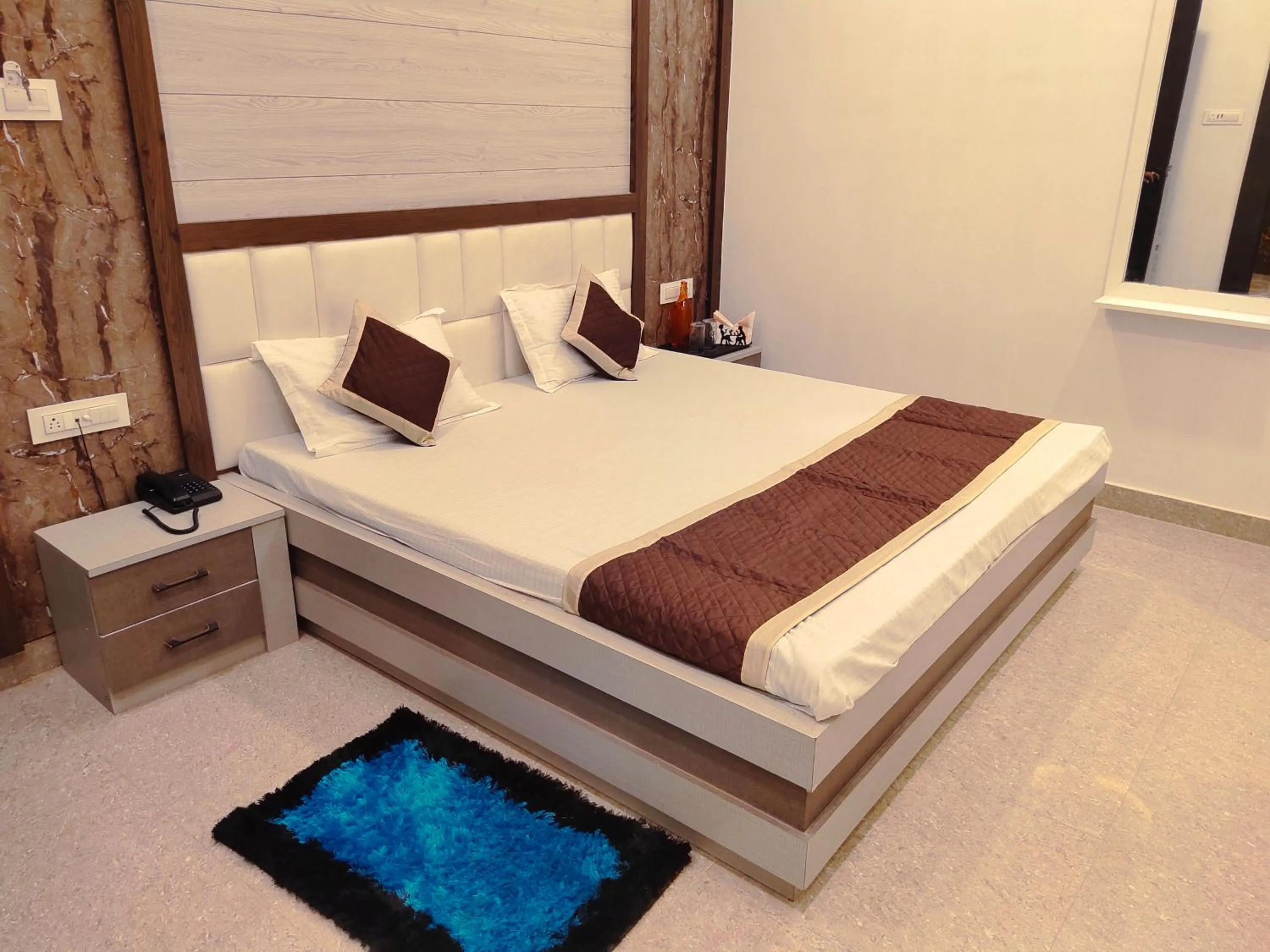 Bed in Hotel The Shree Jee Palace