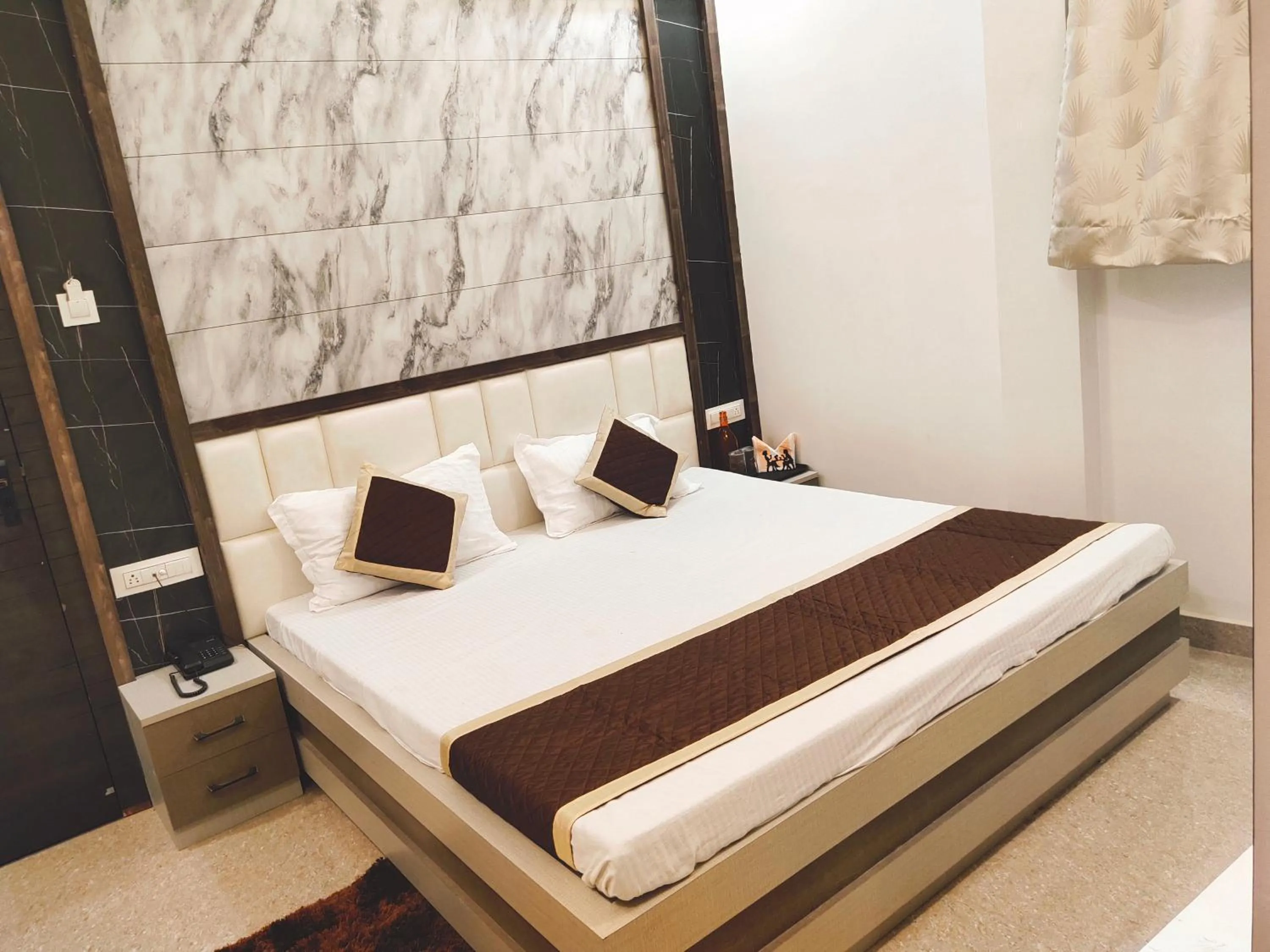 Bed in Hotel The Shree Jee Palace