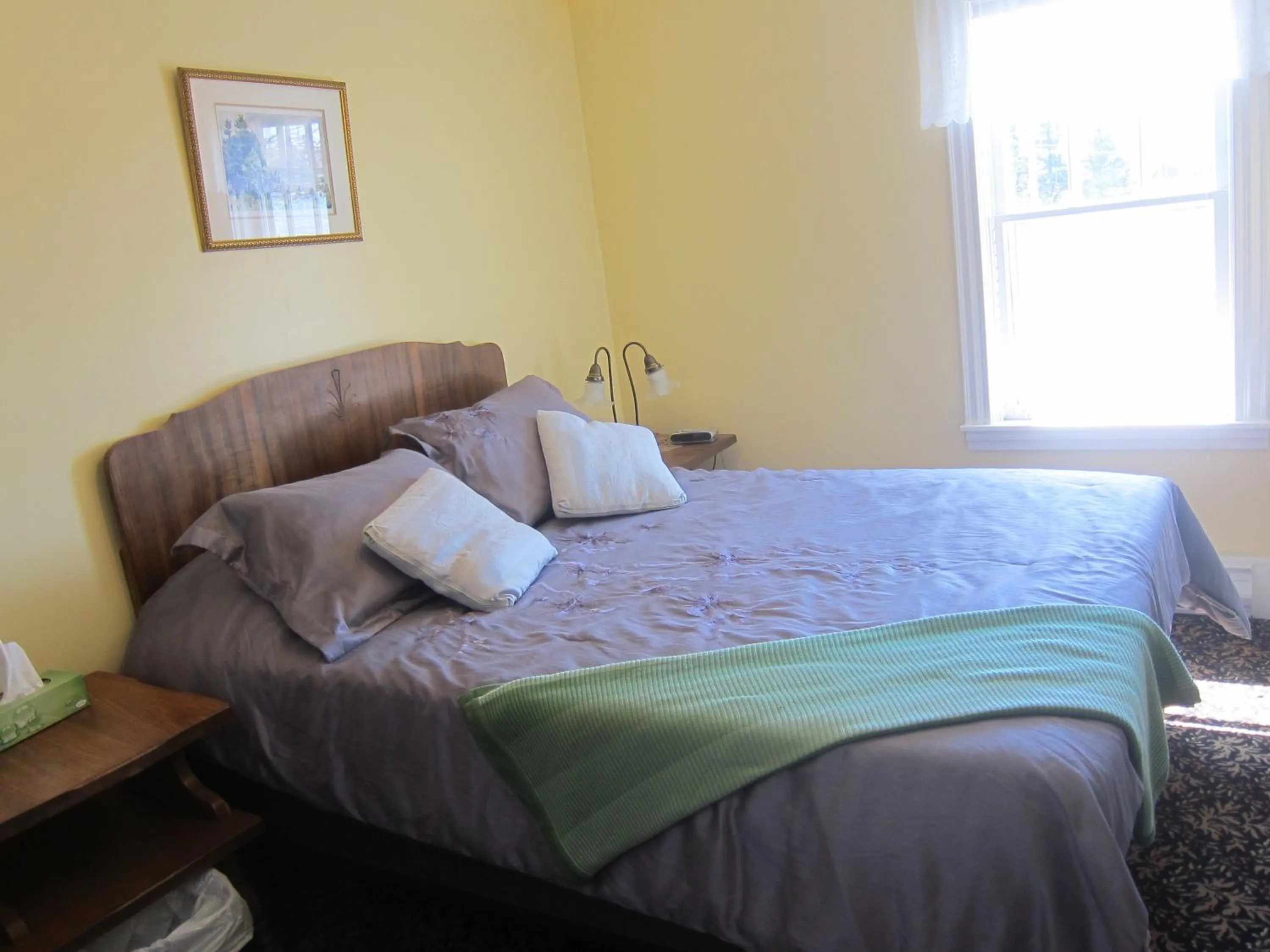 Bed in Salmon River Country Inn