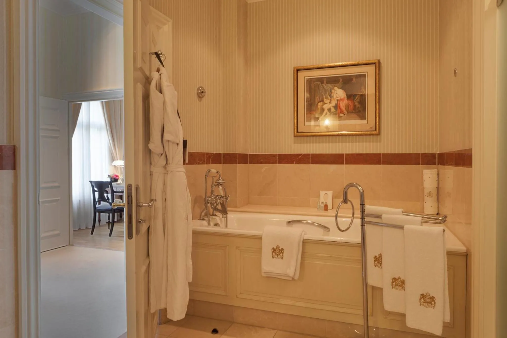 Bathroom in InterContinental Amstel Amsterdam by IHG